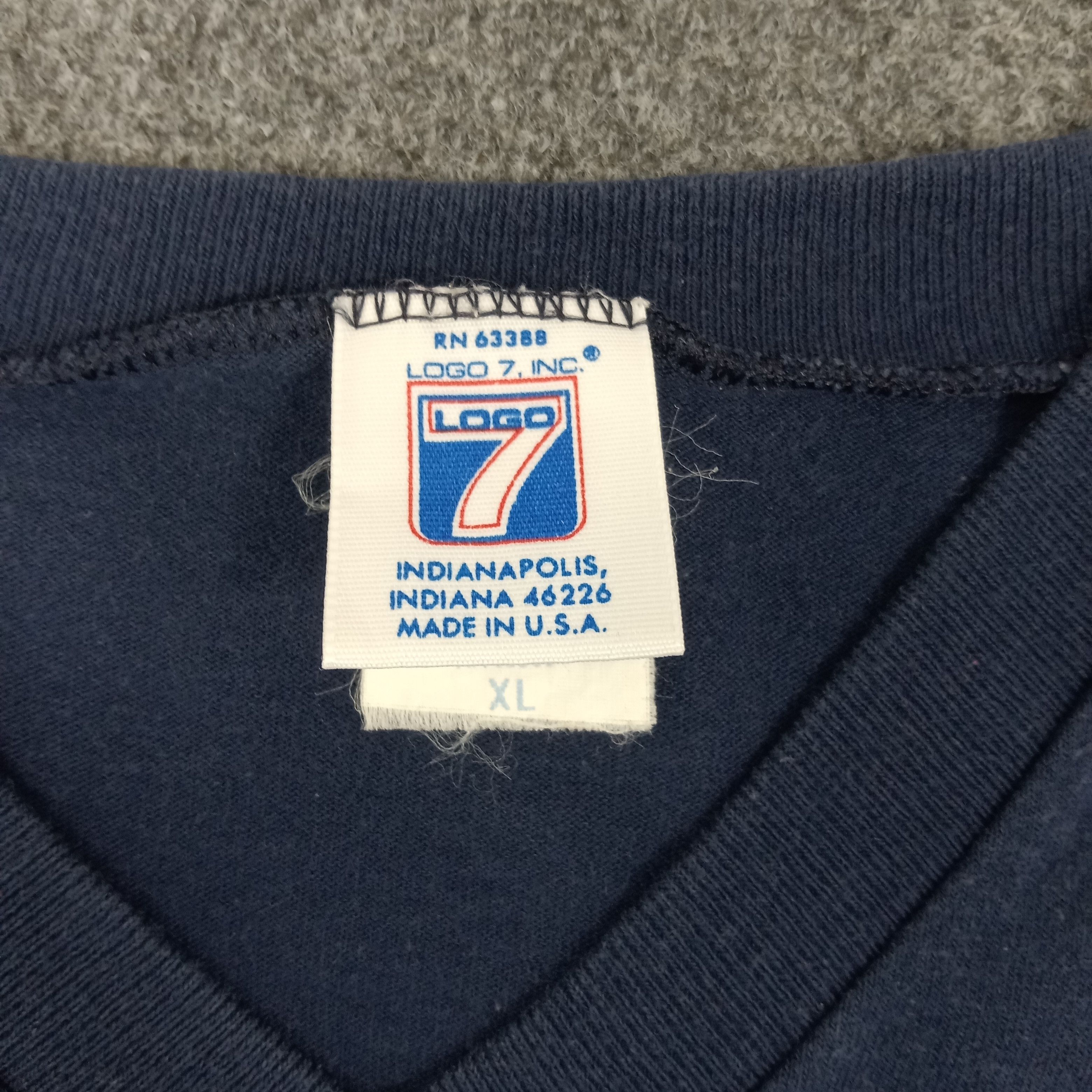 Logo 7 × NFL × Vintage Vintage 90's Dallas Cowboys American Football Team Tshirt Size US XXL / EU 58 / 5 - 5 Thumbnail