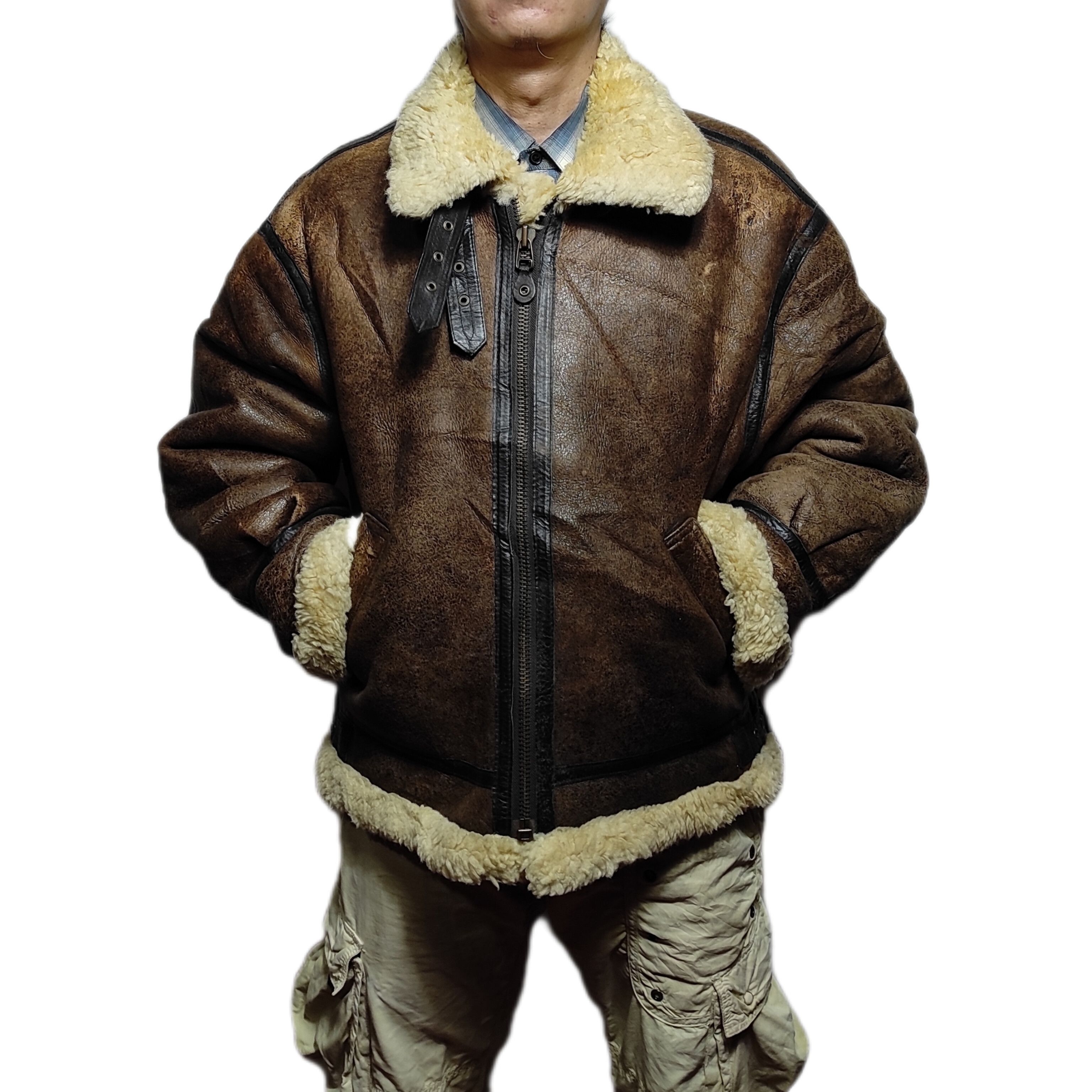 Aviator Nation Beautiful Vintage B-3 Bomber Jacket Size US M / EU 48-50 / 2 - 7 Thumbnail