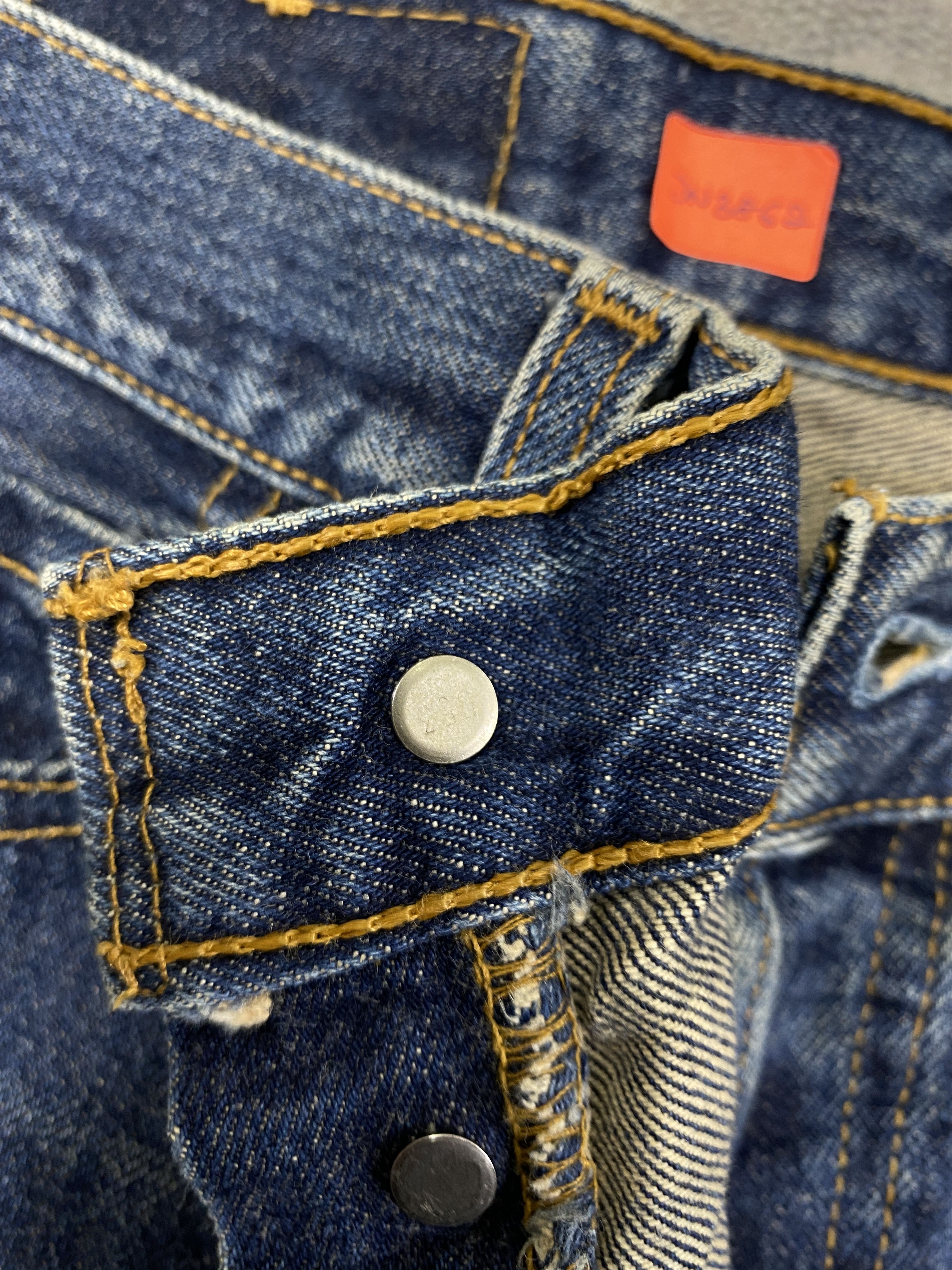 Levi's Vintage Clothing Distressed Blue Vintage Levi's 501 Jeans 29x27.5- JN3862 Size US 29 - 7 Thumbnail