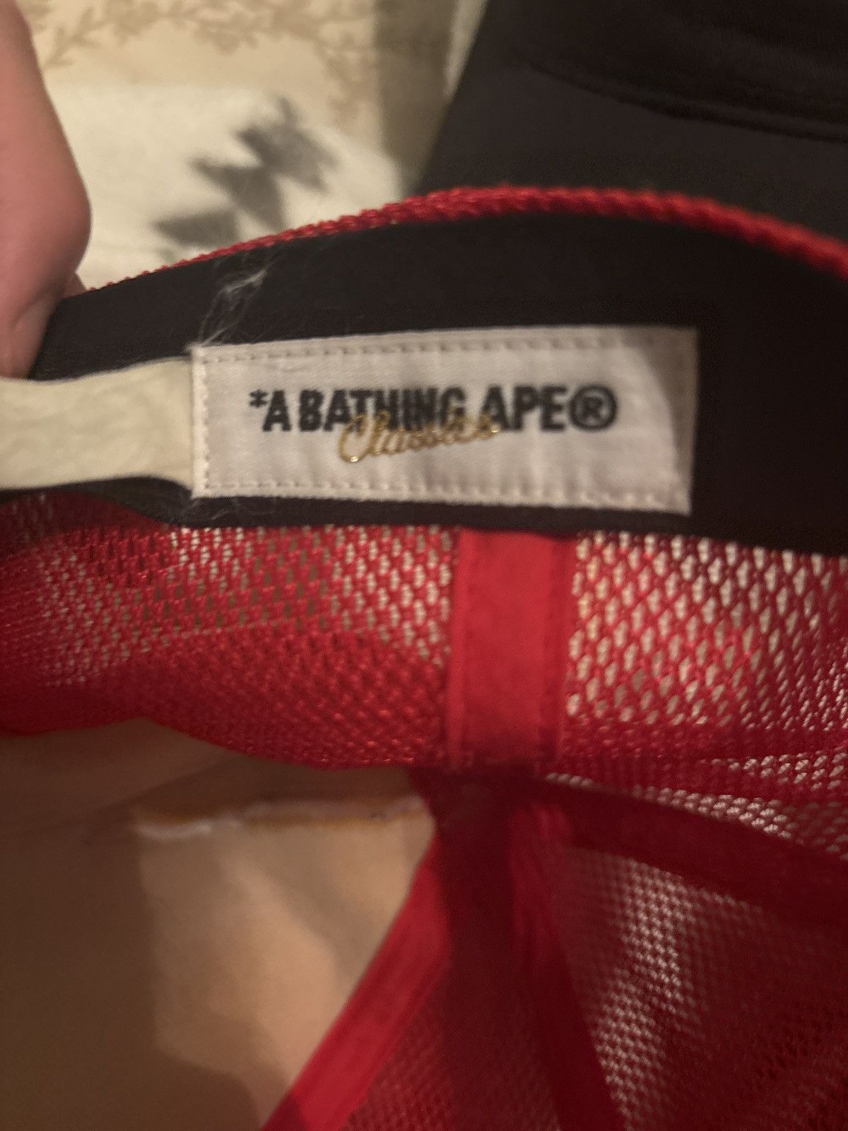 Bape (RARE) Bape trucker hat Bape x Nigo collab Size ONE SIZE - 5 Thumbnail