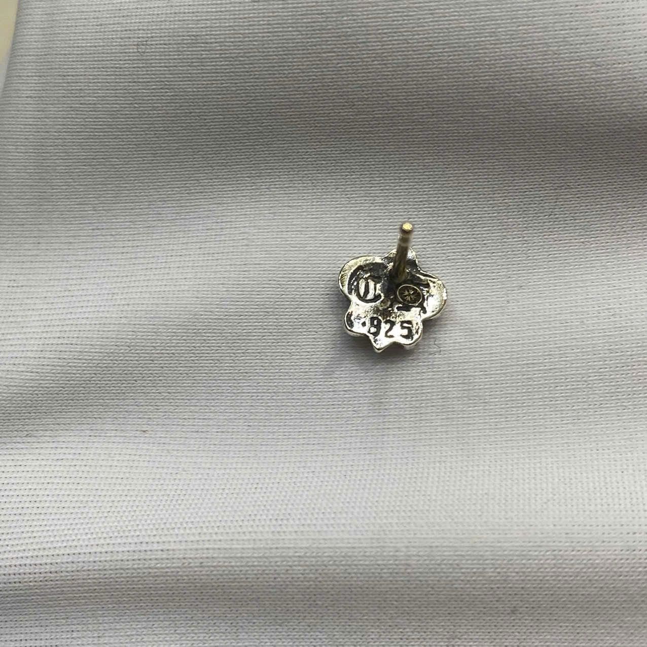 Chrome Hearts Chrome Hearts Stud CO BSFleur earring silver Size ONE SIZE - 6 Thumbnail