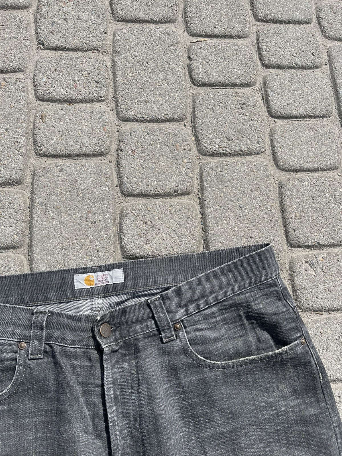 Carhartt VINTAGE FADED "CARHARTT" BAGGY JEANS 34:32 Size US 34 / EU 50 - 13 Thumbnail