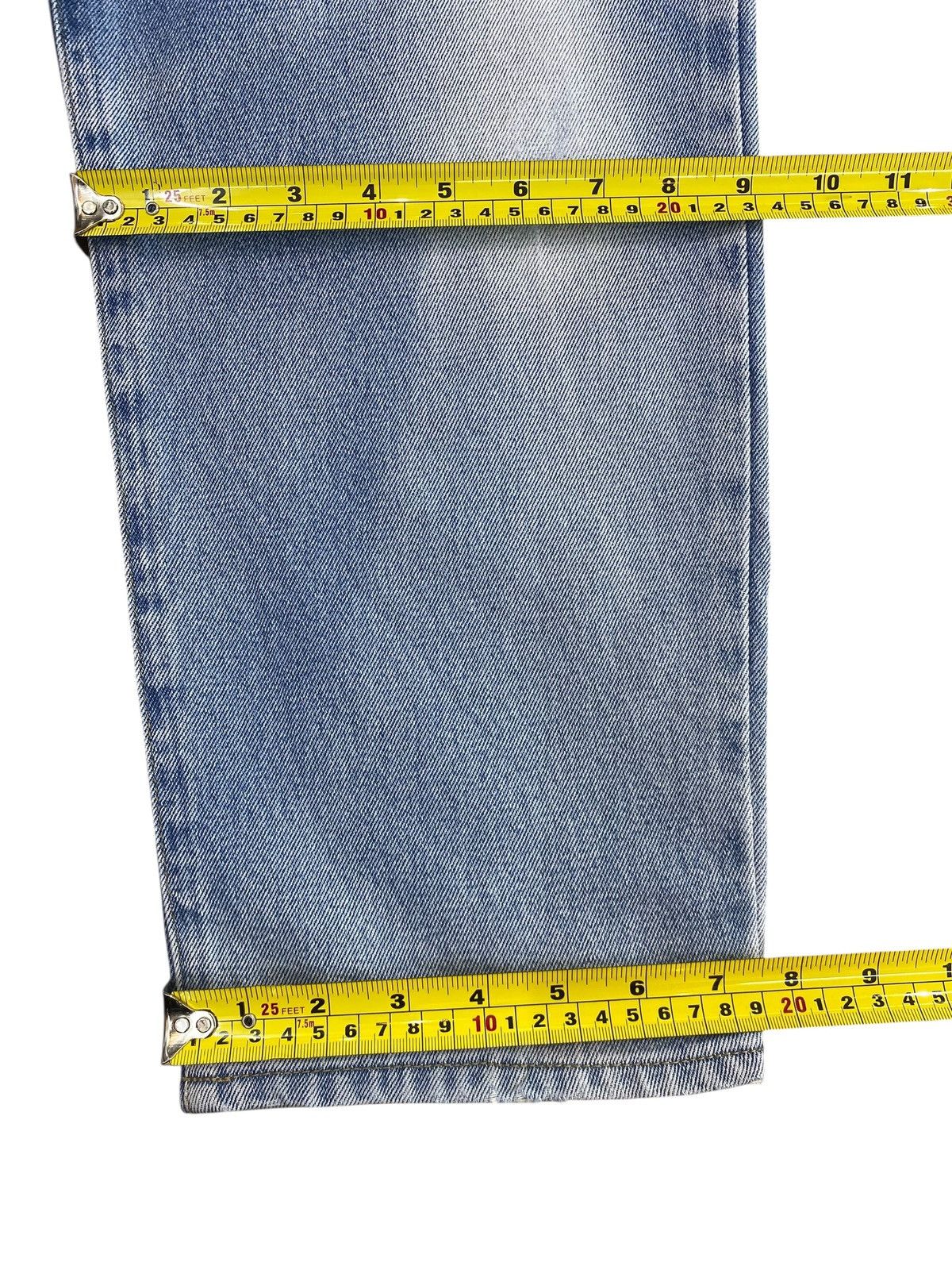 Japanese Brand Japanese Brand Light Wash Distressed Style Straight CutJeans Size US 29 - 7 Thumbnail