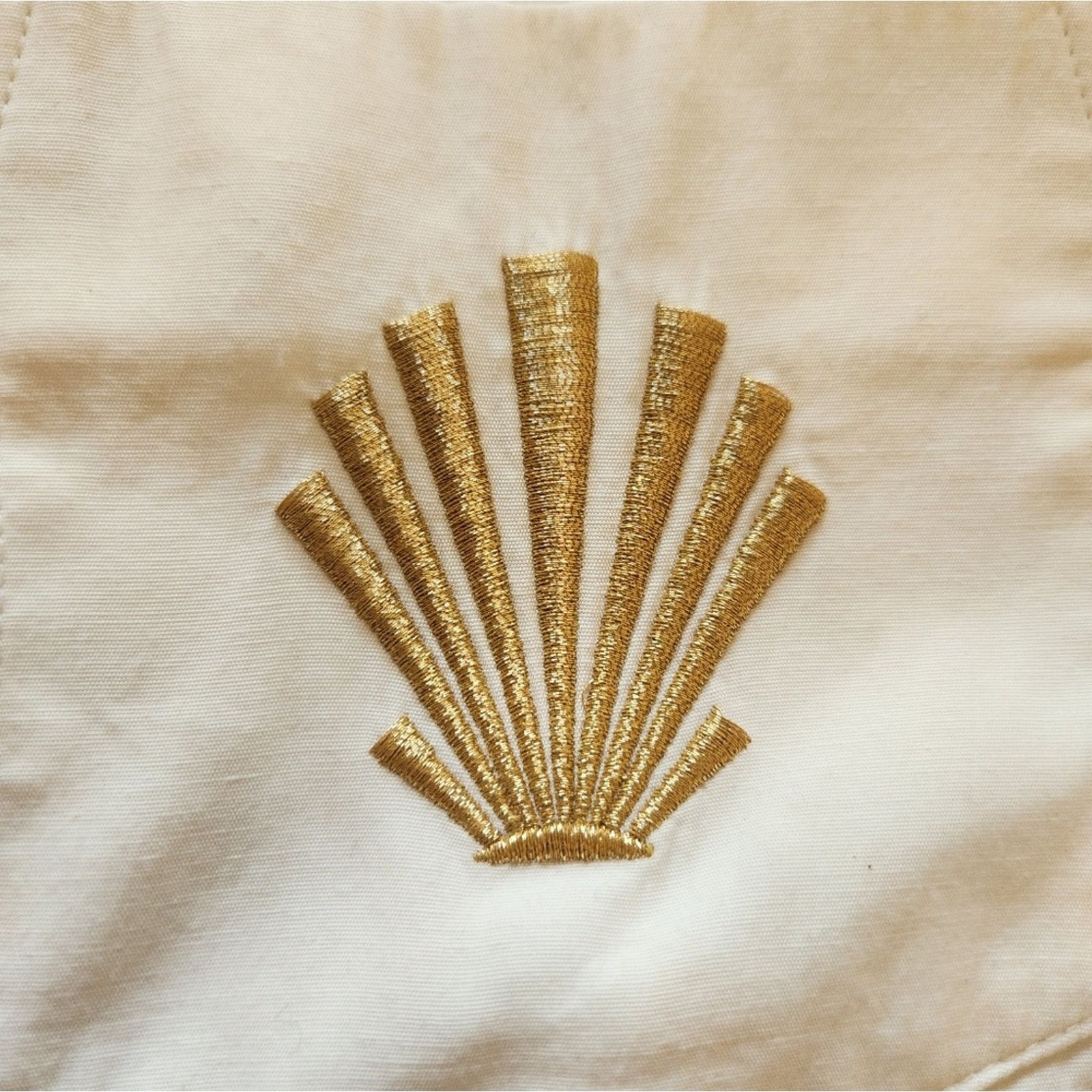 Vintage Vintage R&M Richard's shell button Coastal top Large 12 Size L / US 10 / IT 46 - 2 Thumbnail