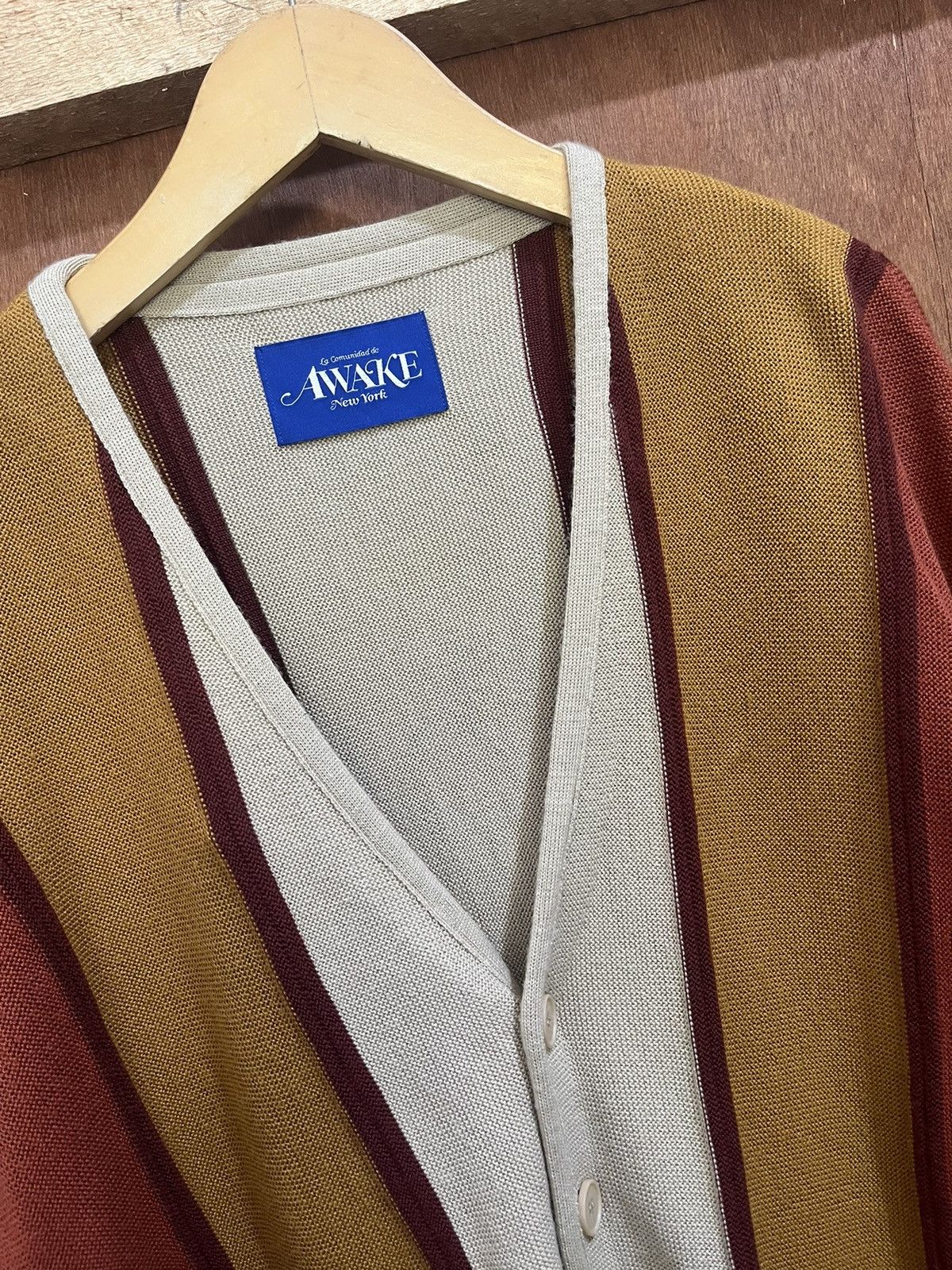 Awake NY Awake New York Cardigan Knitwear Size US XL / EU 56 / 4 - 2 Thumbnail