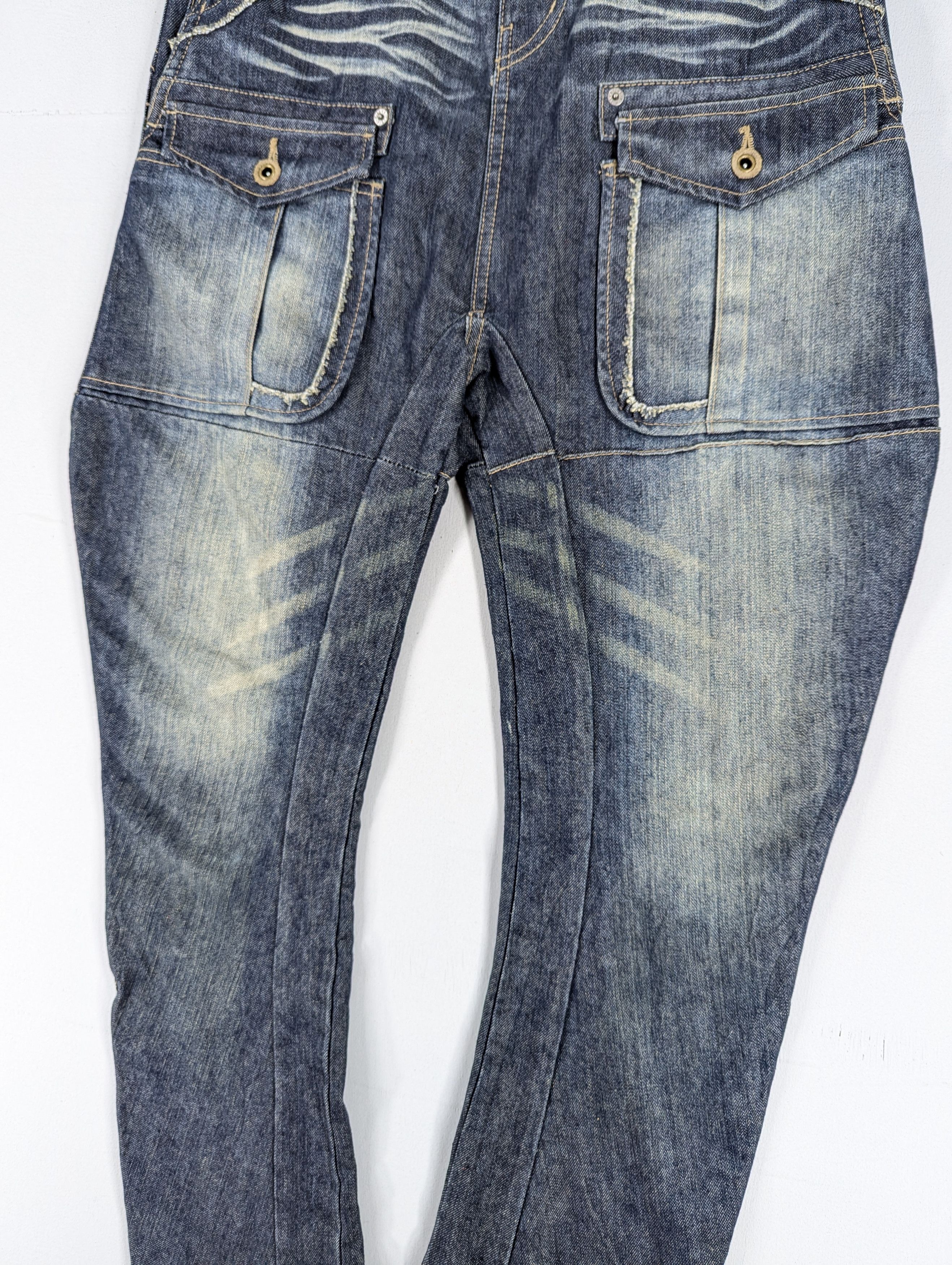 PPFM ❗RARE❗PPFM Destruct Product J Cut Jeans Size US 30 / EU 46 - 5 Thumbnail