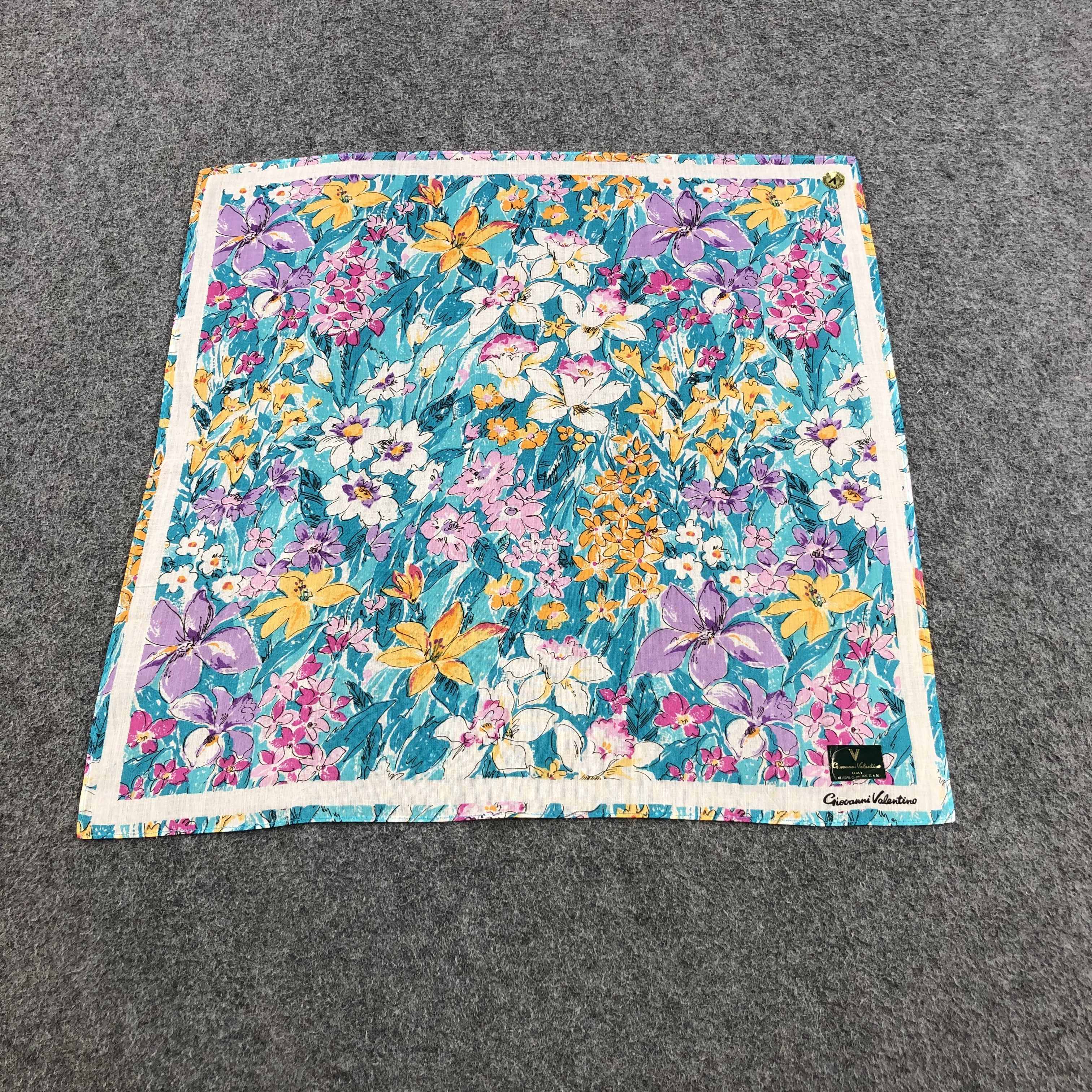 Giovanni Valentino Giovanni Valentino Handkerchief Neckerchief Bandana H1326 Size ONE SIZE - 2 Thumbnail