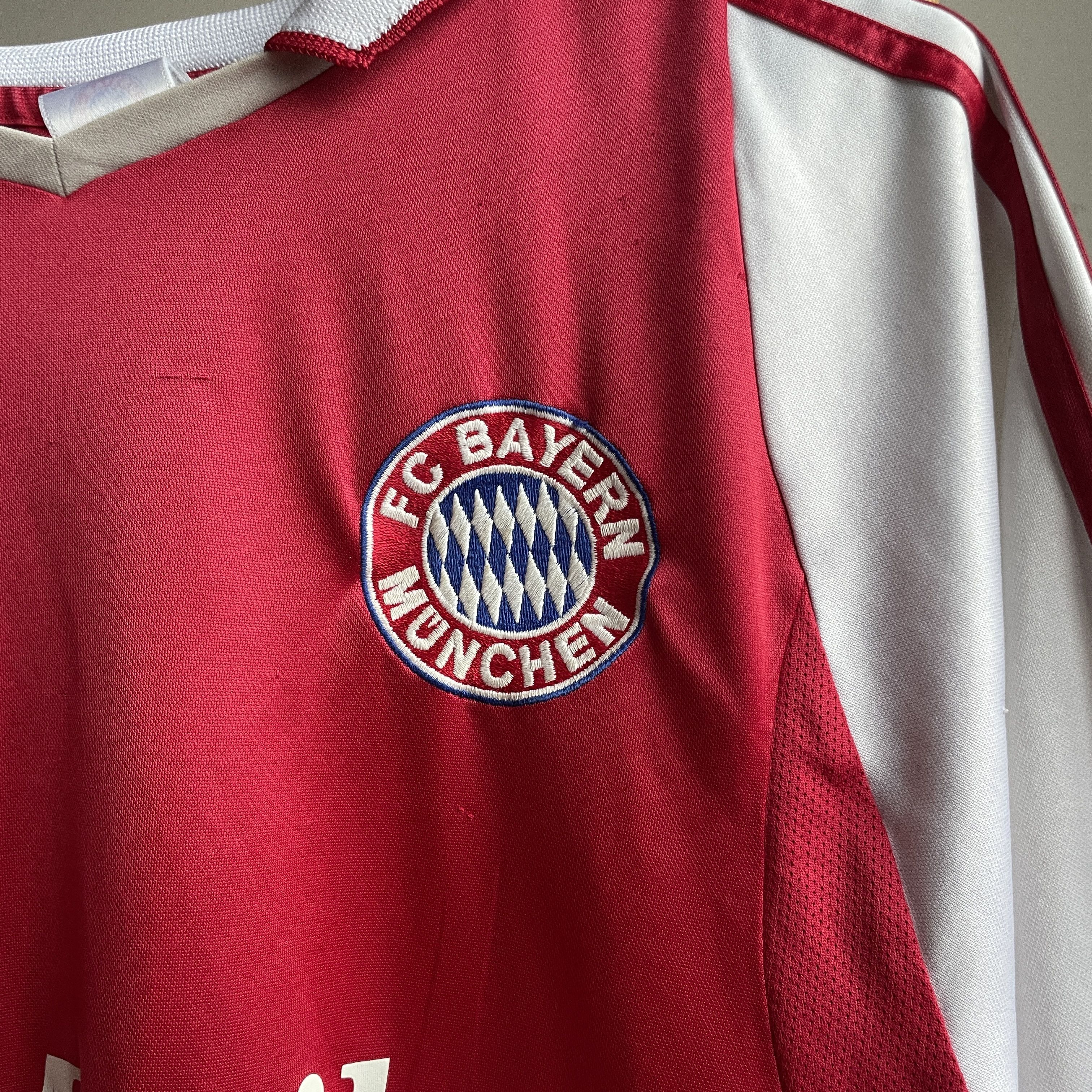 Adidas F.C. Bayern Munich 2003-04 Home Jersey Size L Size US L / EU 52-54 / 3 - 6 Thumbnail