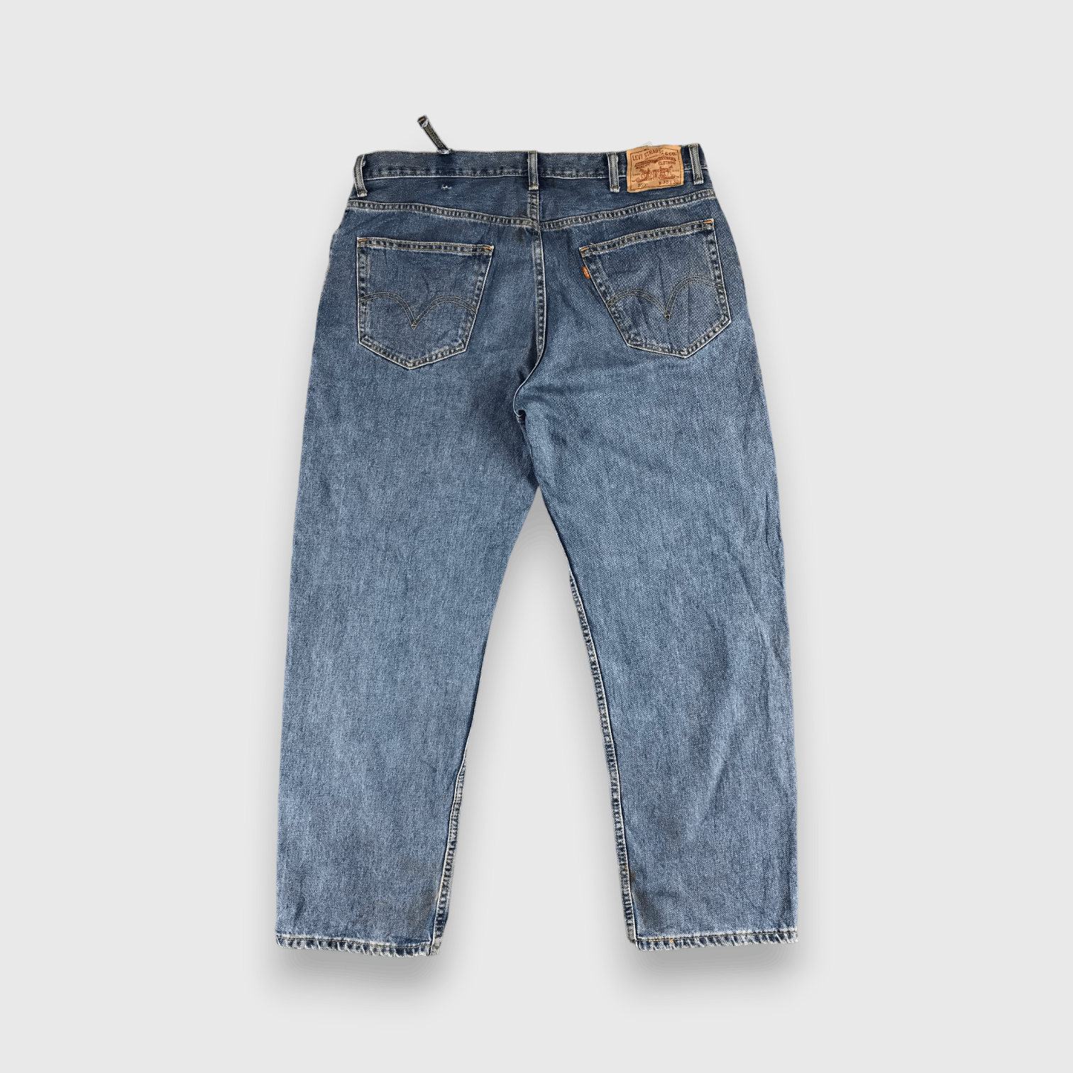 Levi's Vintage Levis 550 Jeans Medium Wash Denim -J452 Size US 39 - 2 Thumbnail