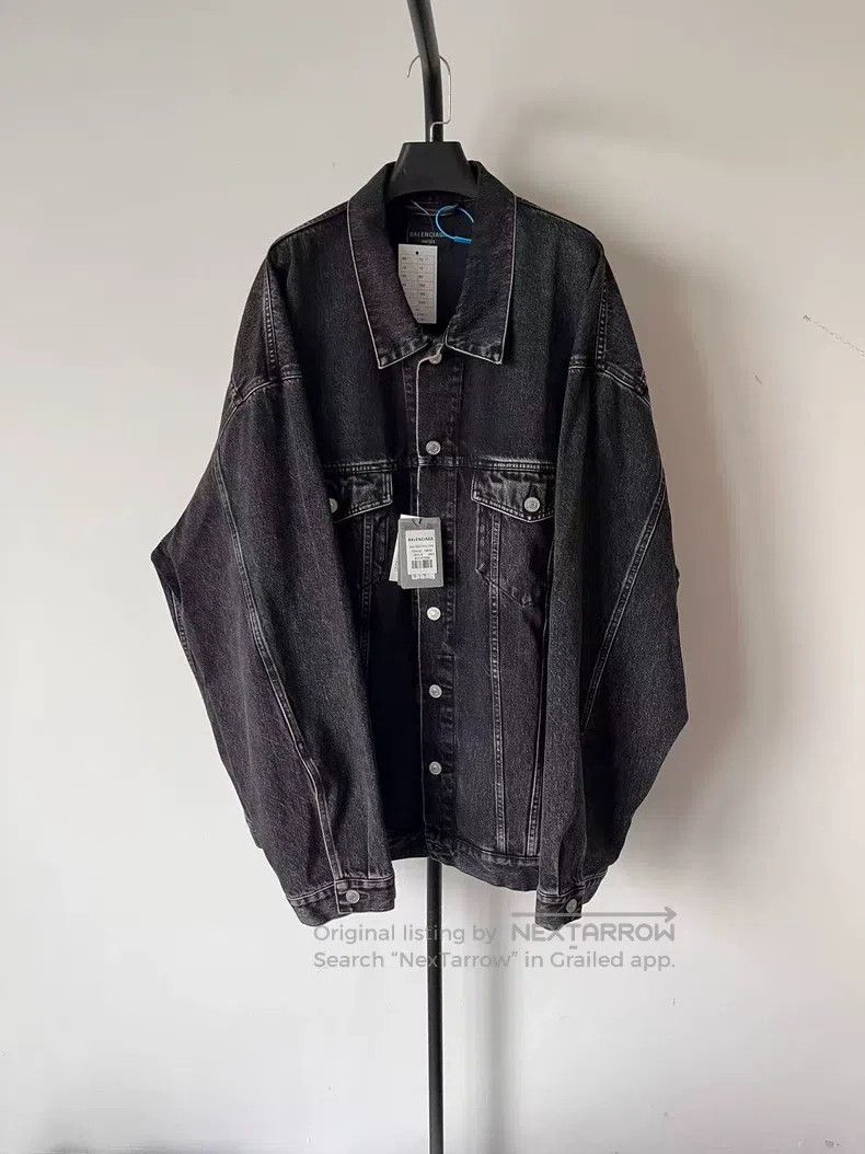 Balenciaga Balenciaga Logo Pattern Lapel Single Breasted Long Sleeve Size XL / US 12-14 / IT 48-50 - 2 Thumbnail