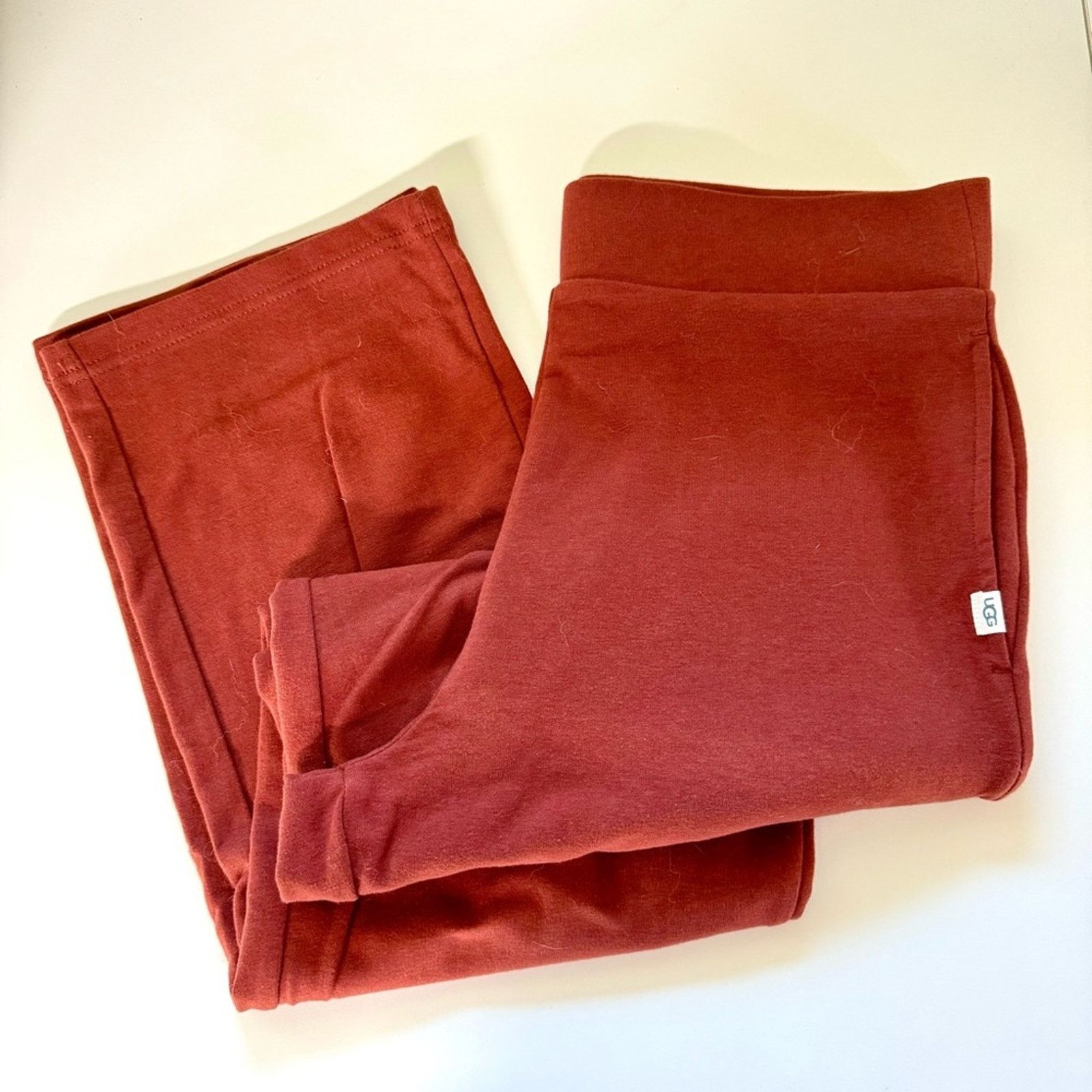 Ugg NEW UGG Straight Rust Brick Red Sweatpants Lounge PJ Pant Size US 32 / EU 48 - 7 Thumbnail