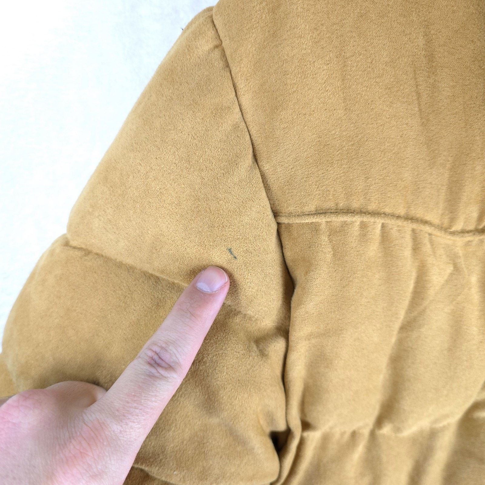 Makaveli Vintage Makaveli Branded Tupac Beige Puffer Jacket Sz Small Size US S / EU 44-46 / 1 - 14 Thumbnail