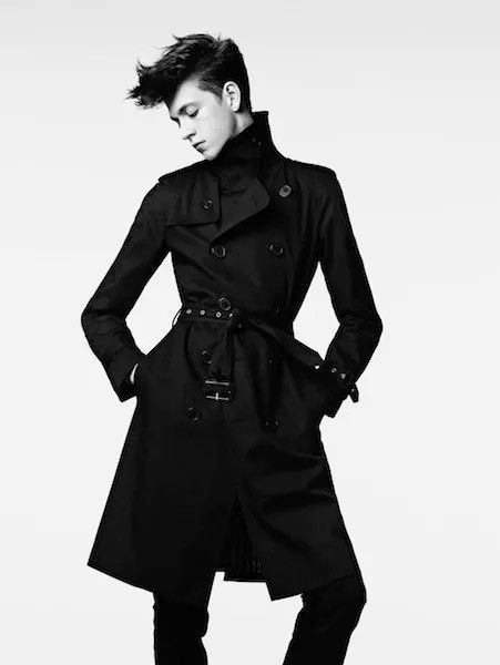 Image of Ss13 Saint Laurent Paris Trench in Black, Men's (Size Small)