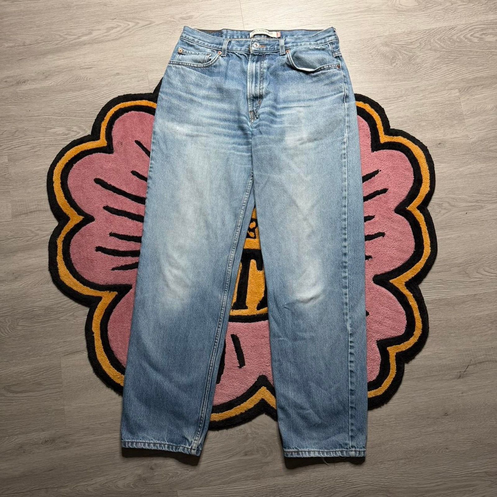 Levi's × Vintage Vintage Y2K Levi’s Strauss 550 Relaxed Straight Leg Jeans Size US 34 / EU 50 - 1 Thumbnail