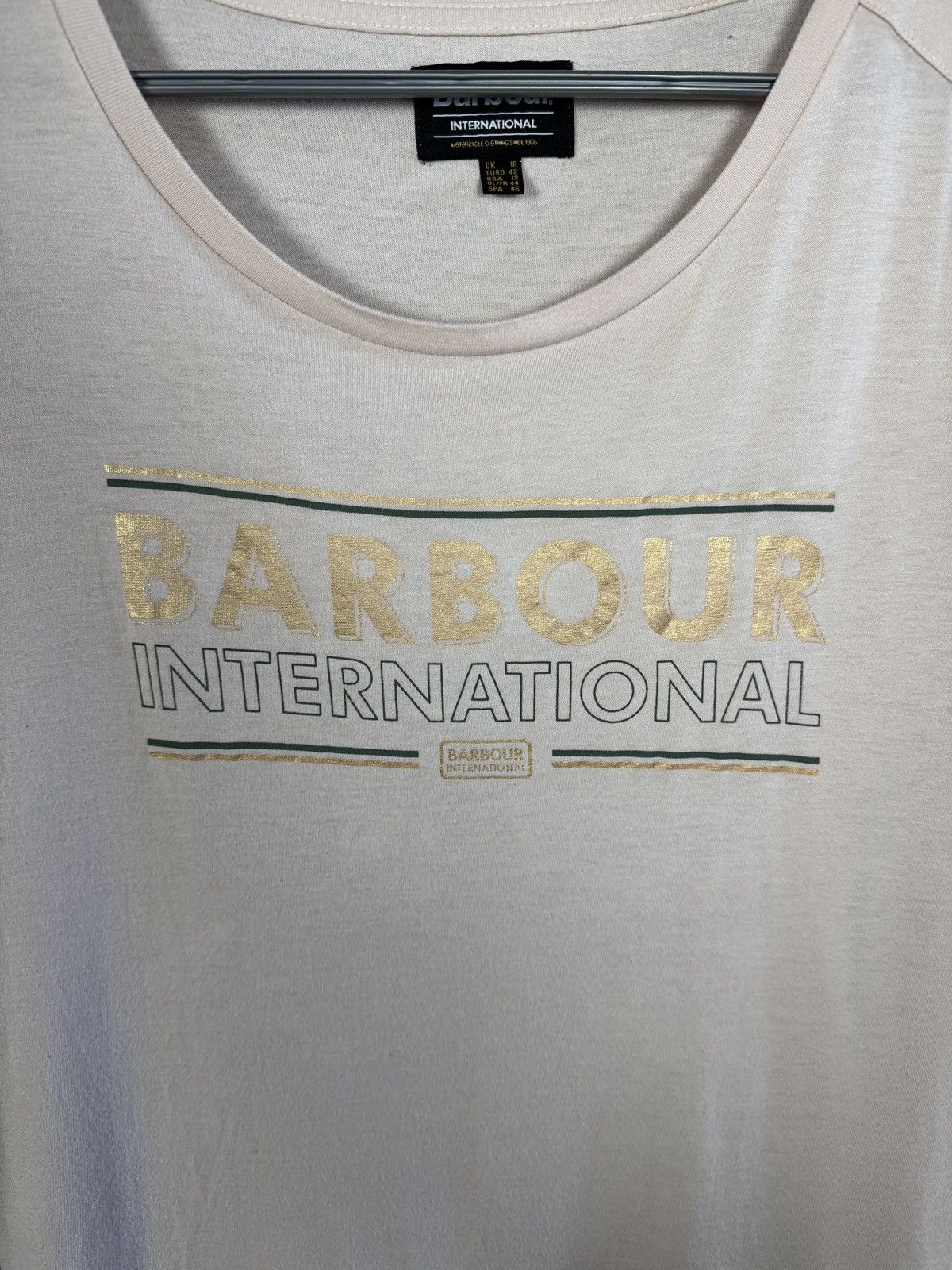 Barbour Barbour International Montegi Tee Luxury T-Shirt Size UK 16 Size XL / US 12-14 / IT 48-50 - 6 Thumbnail