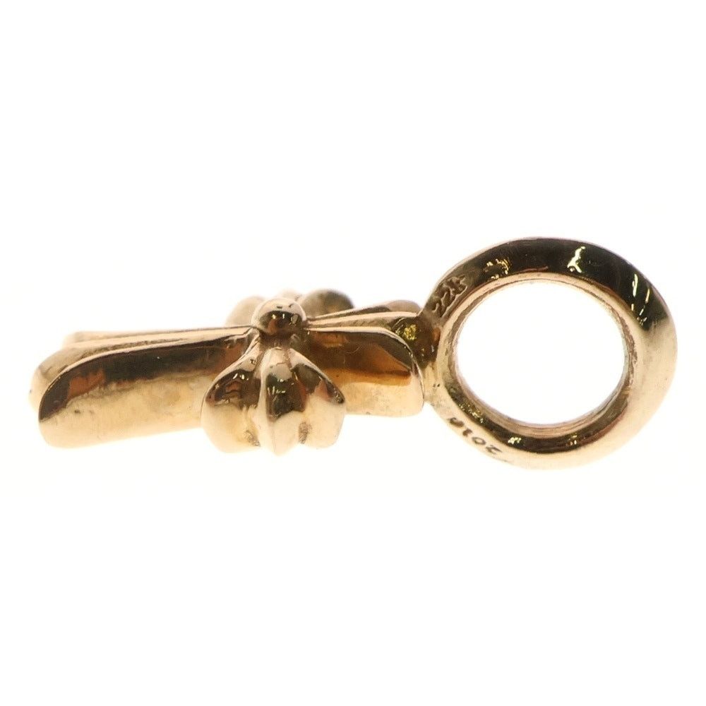 CHROME HEARTS 22K CH Cross Stack Charm Pendant