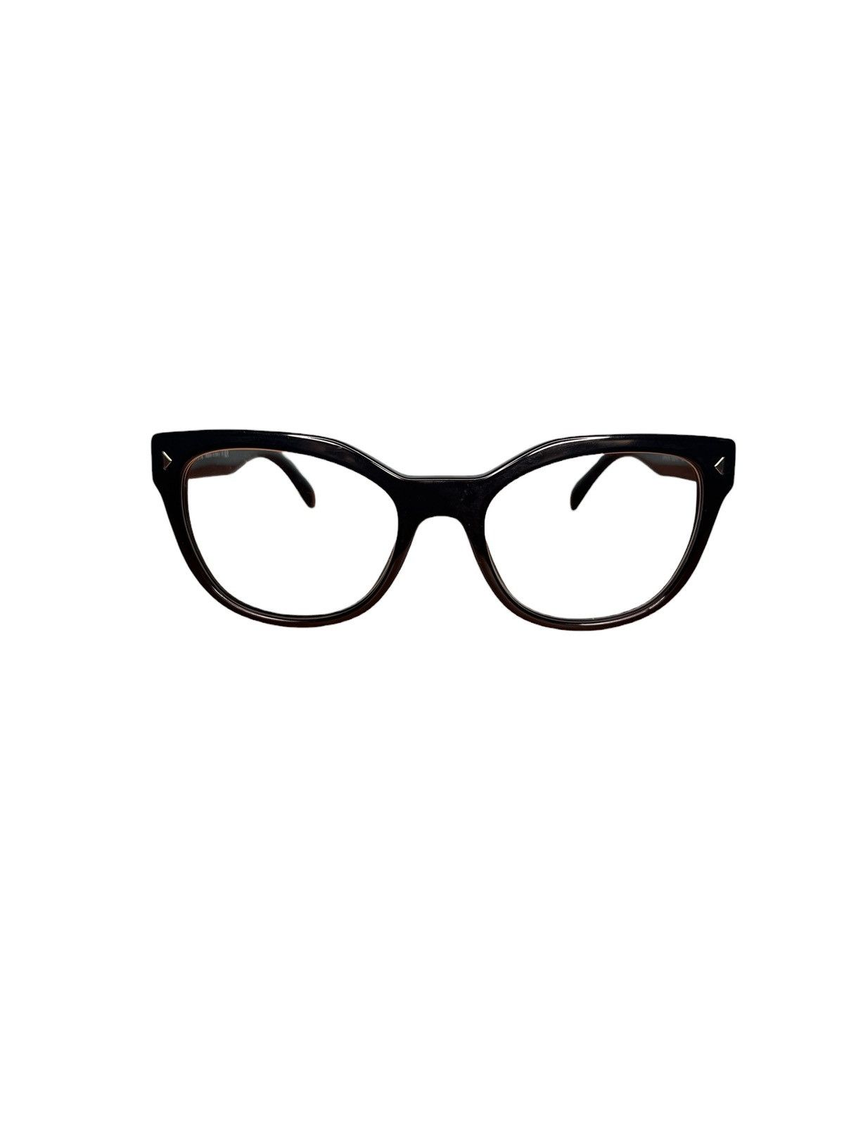 Prada Prada VPR21S Black Acetate Eyeglasses Made in Italy Size ONE SIZE - 1 Thumbnail