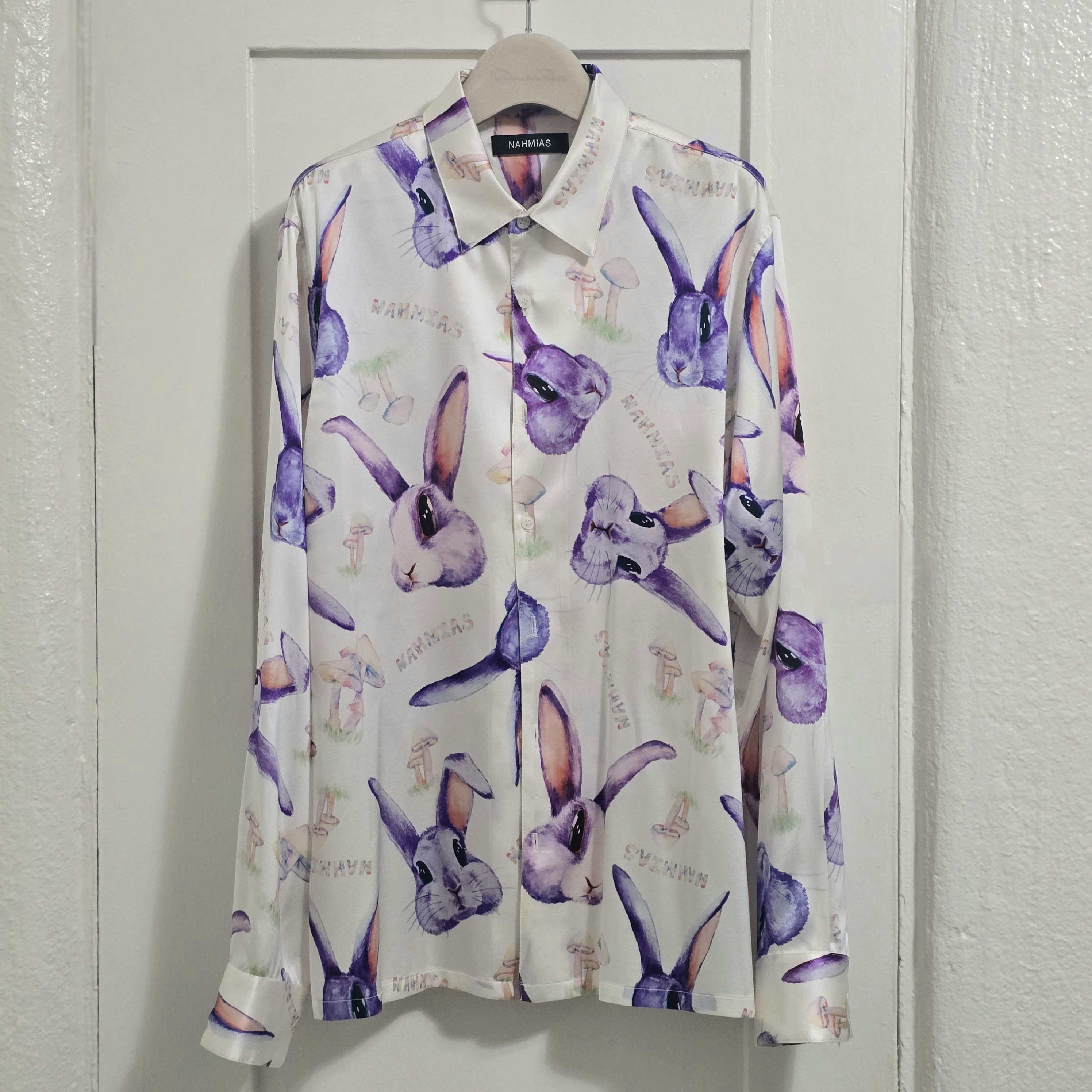 Nahmias Bunny silk shirt Size US L / EU 52-54 / 3 - 2 Thumbnail