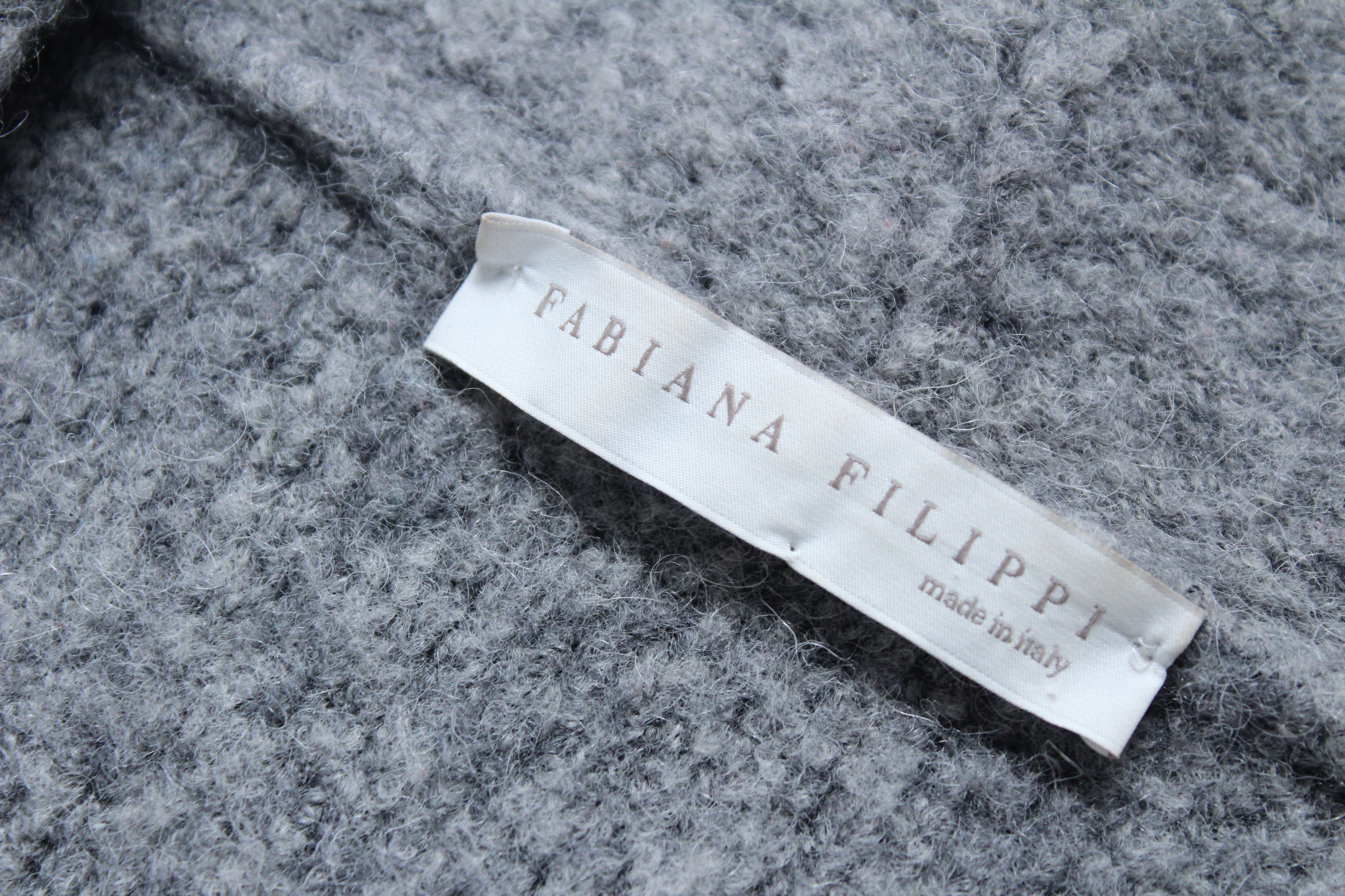 Fabiana Filippi Fabiana Filippi Cardigan Wool Size XL Made In Italy Size XL / US 12-14 / IT 48-50 - 15 Thumbnail
