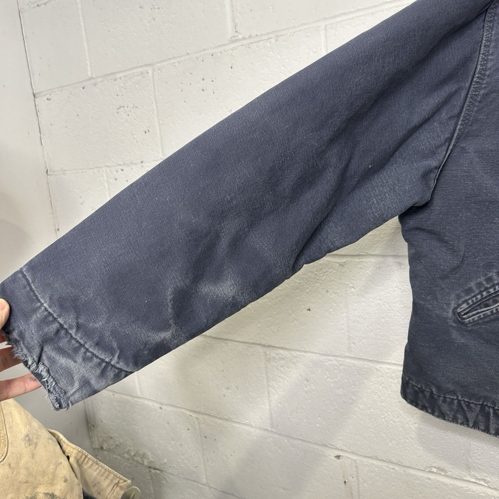 Carhartt Vintage Carhartt Blanket-Lined Detroit Jacket “Petrol” J64 Size US XL / EU 56 / 4 - 9 Thumbnail