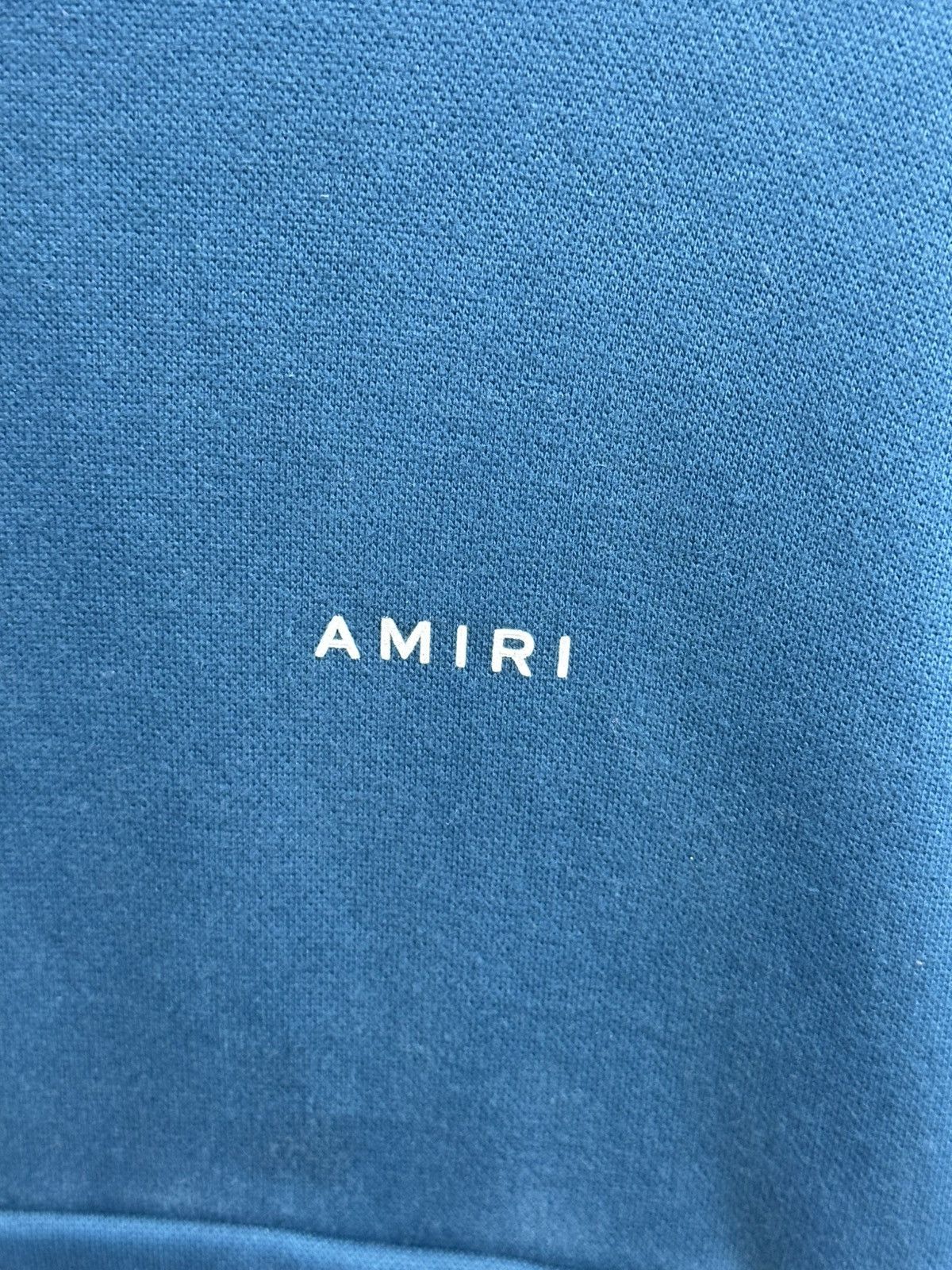Amiri Amiri Teal Logo Hoodie Size US XS / EU 42 / 0 - 2 Thumbnail