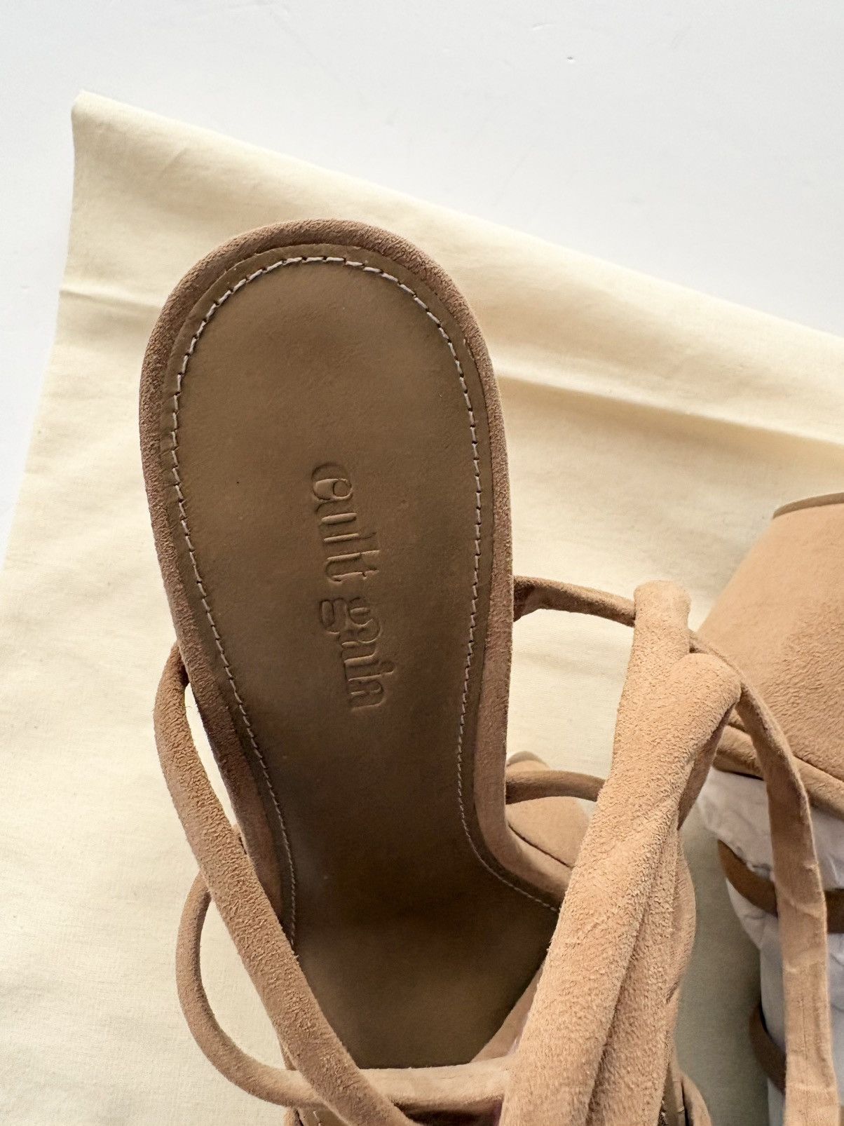 Cult Gaia Cult Gaia Hyte platform in Camel Size US 6 / IT 36 - 9 Thumbnail