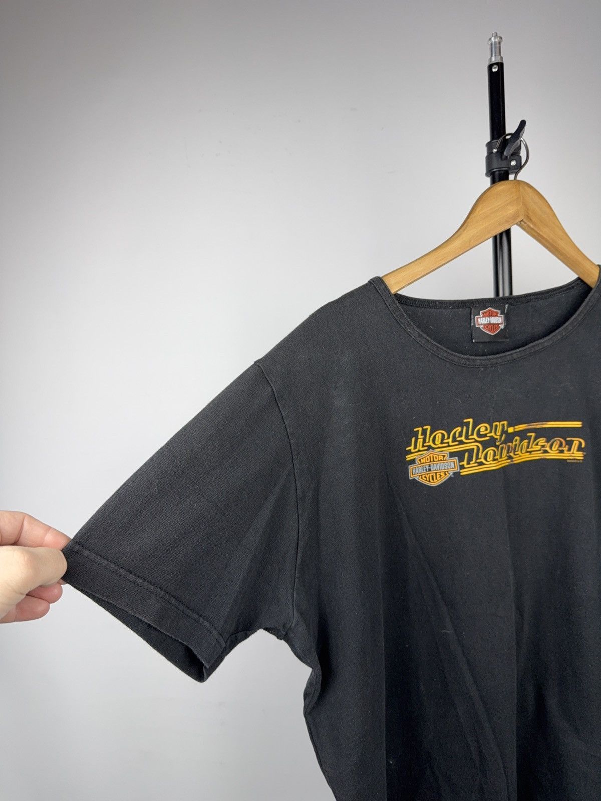 Harley Davidson 2004 Harley-Davidson Wausau Wisconsin Vintage Logo T-Shirt Size US S / EU 44-46 / 1 - 3 Thumbnail