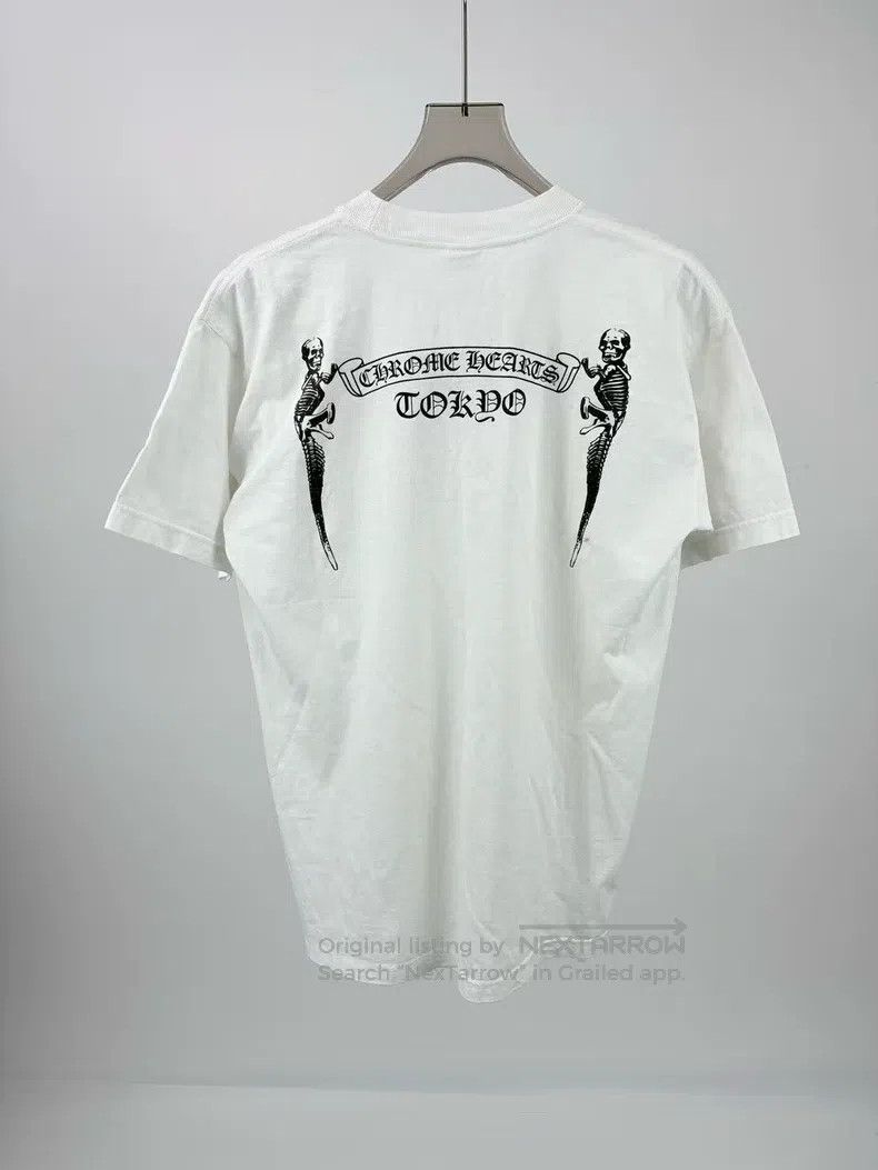 Chrome Hearts CHROME HEARTS Size L Skull Sanskrit scroll short sleeve Size US L / EU 52-54 / 3 - 2 Thumbnail