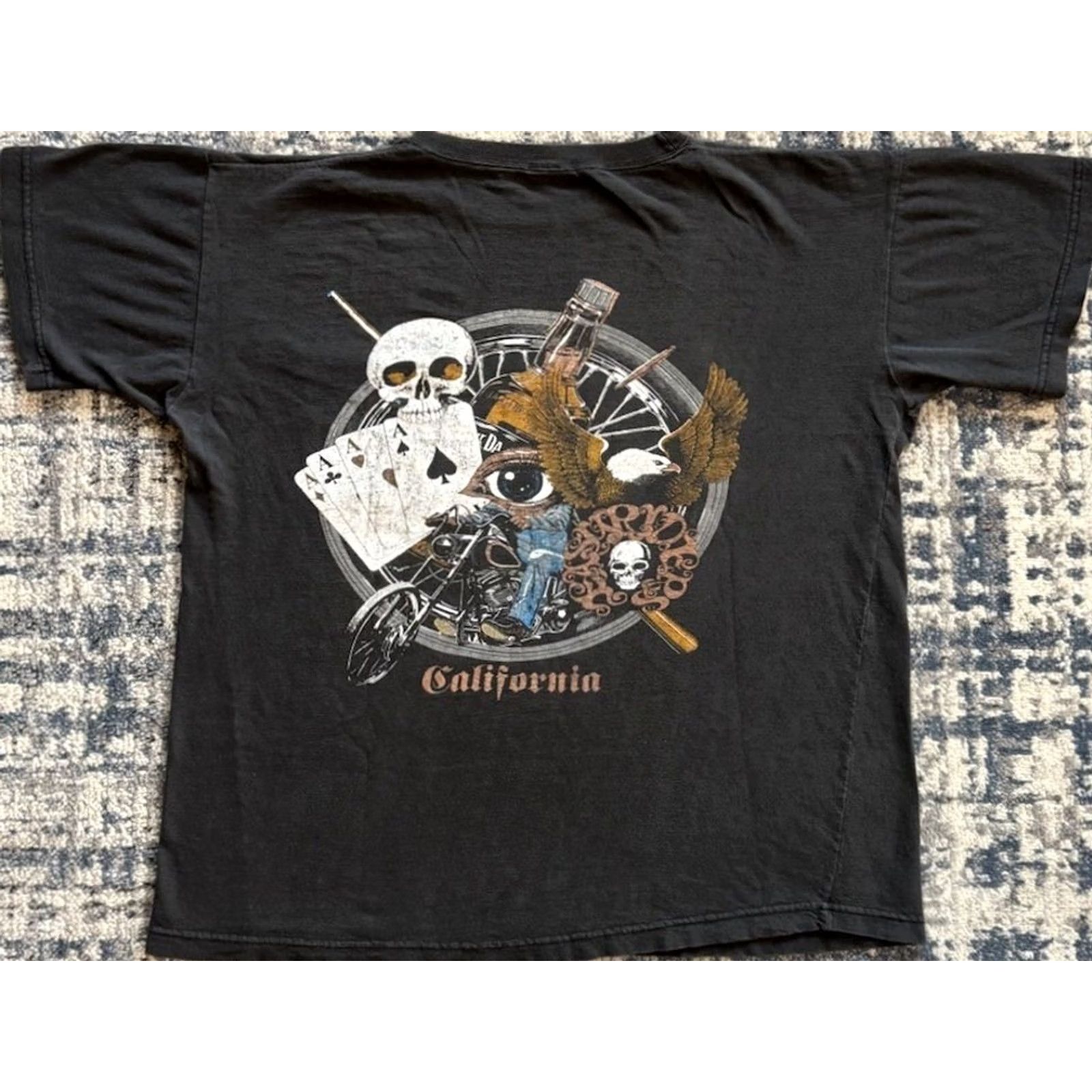 Vintage VINTAGE Easyriders Black Pocket Tee Shirt M 90s Biker Motorcycle Outlaw California Mens Size US M / EU 48-50 / 2 - 5 Thumbnail