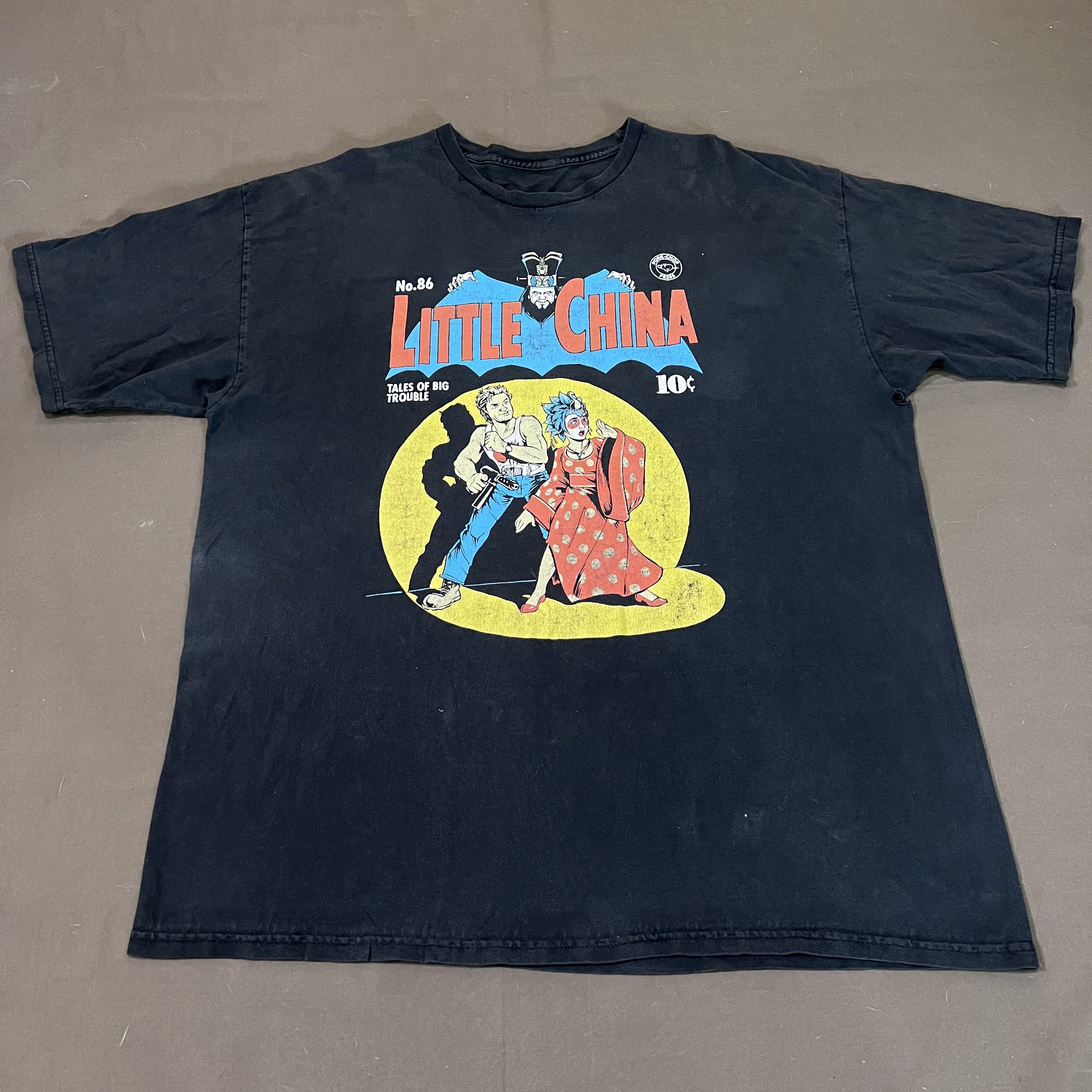 Anime × Cartoon Network × Japanese Brand little china comic Promo Tee XL Faded Fantasy Action comedy Size US XL / EU 56 / 4 - 2 Thumbnail