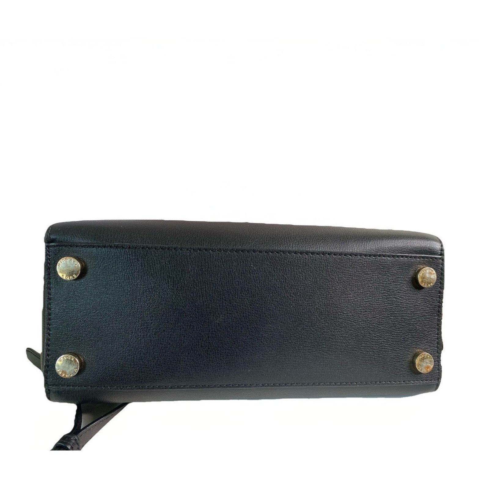 Michael Kors MICHAEL MICHAEL KORS ELLIS BLACK LEATHER CROSSBODY SHOULDER Size ONE SIZE - 6 Thumbnail