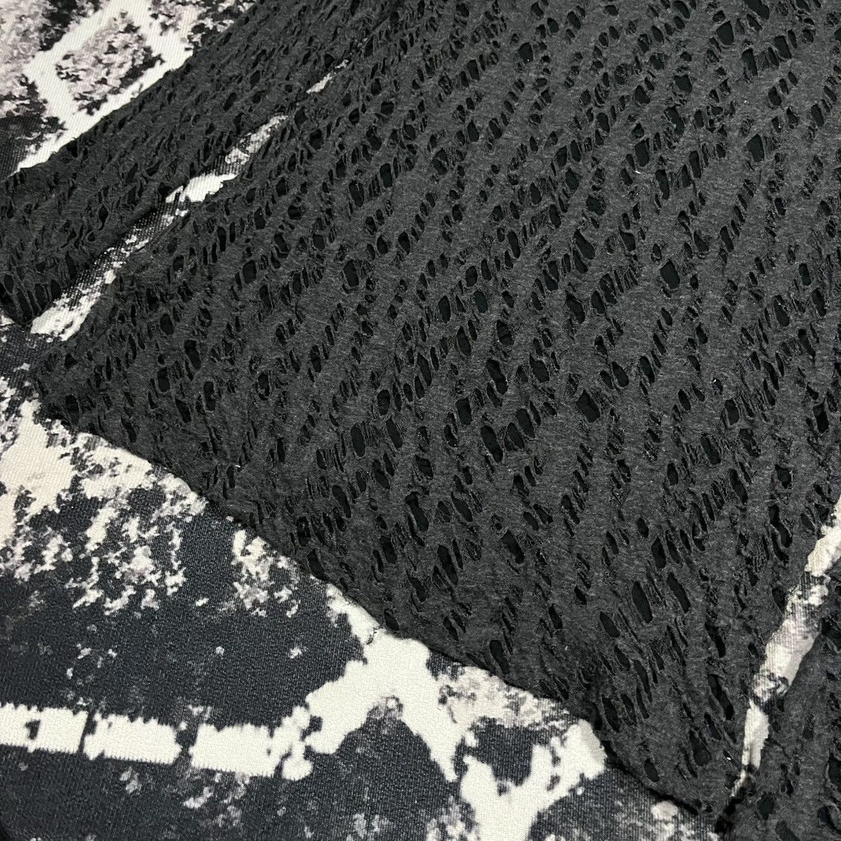Yohji Yamamoto a25 Y’s yohji yamamoto SS2011 Distressed Net Mesh Size US S / EU 44-46 / 1 - 12 Thumbnail