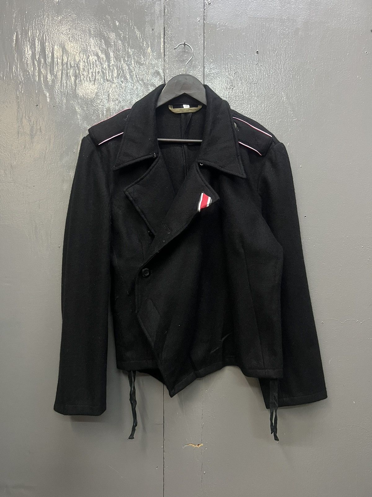 Vintage Vintage Wool Jacket Army Style Size US M / EU 48-50 / 2 - 1 Thumbnail