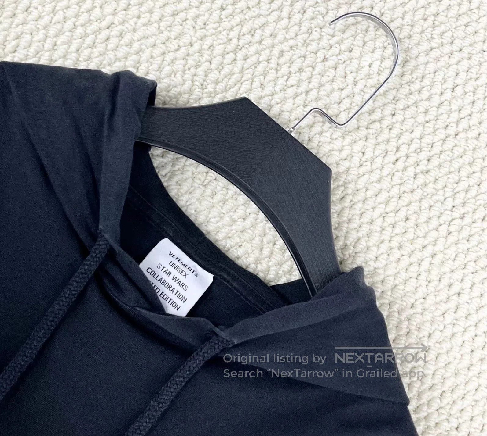 Vetements vetements starwars logo black hoodie. Size US S / EU 44-46 / 1 - 3 Thumbnail