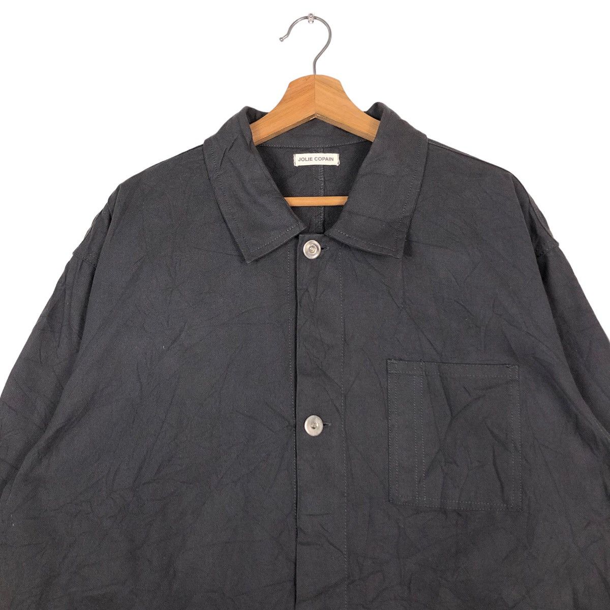 Japanese Brand 🔥90’s Vtg Chore Work Jacket Jolie Copain Issey Miyake Size US L / EU 52-54 / 3 - 3 Thumbnail