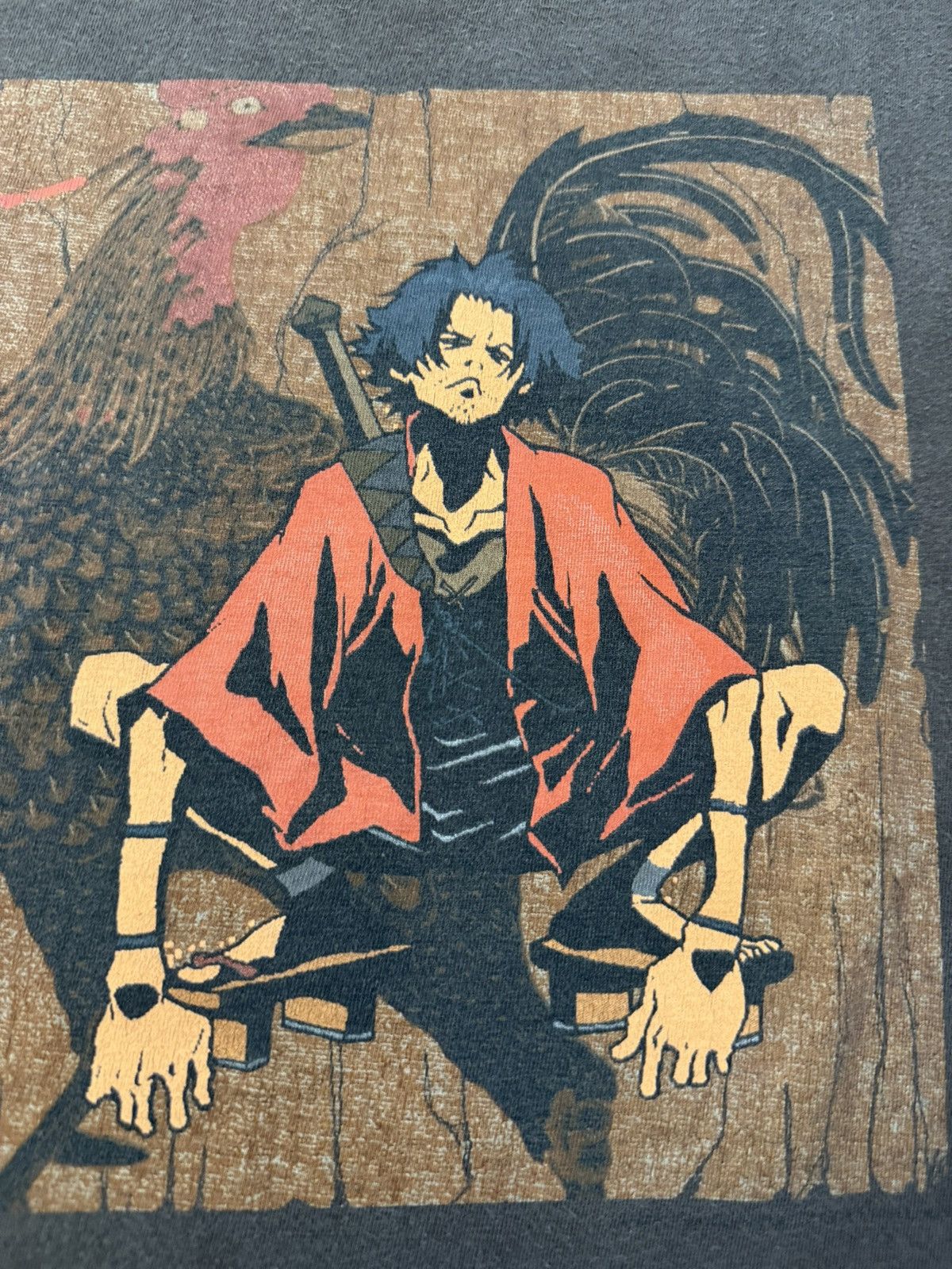 Other 2004 Vintage Samurai Champloo Mugen Anime Tee Size US L / EU 52-54 / 3 - 4 Thumbnail