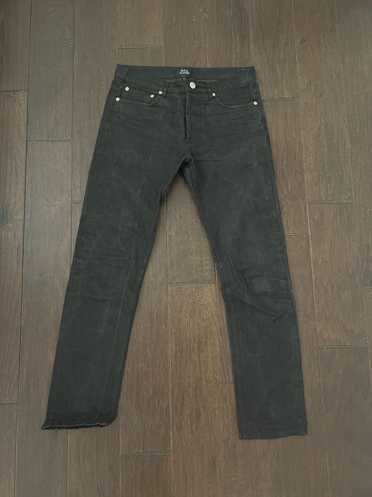 A.P.C. APC Black Jeans Size 29" - 1 Thumbnail