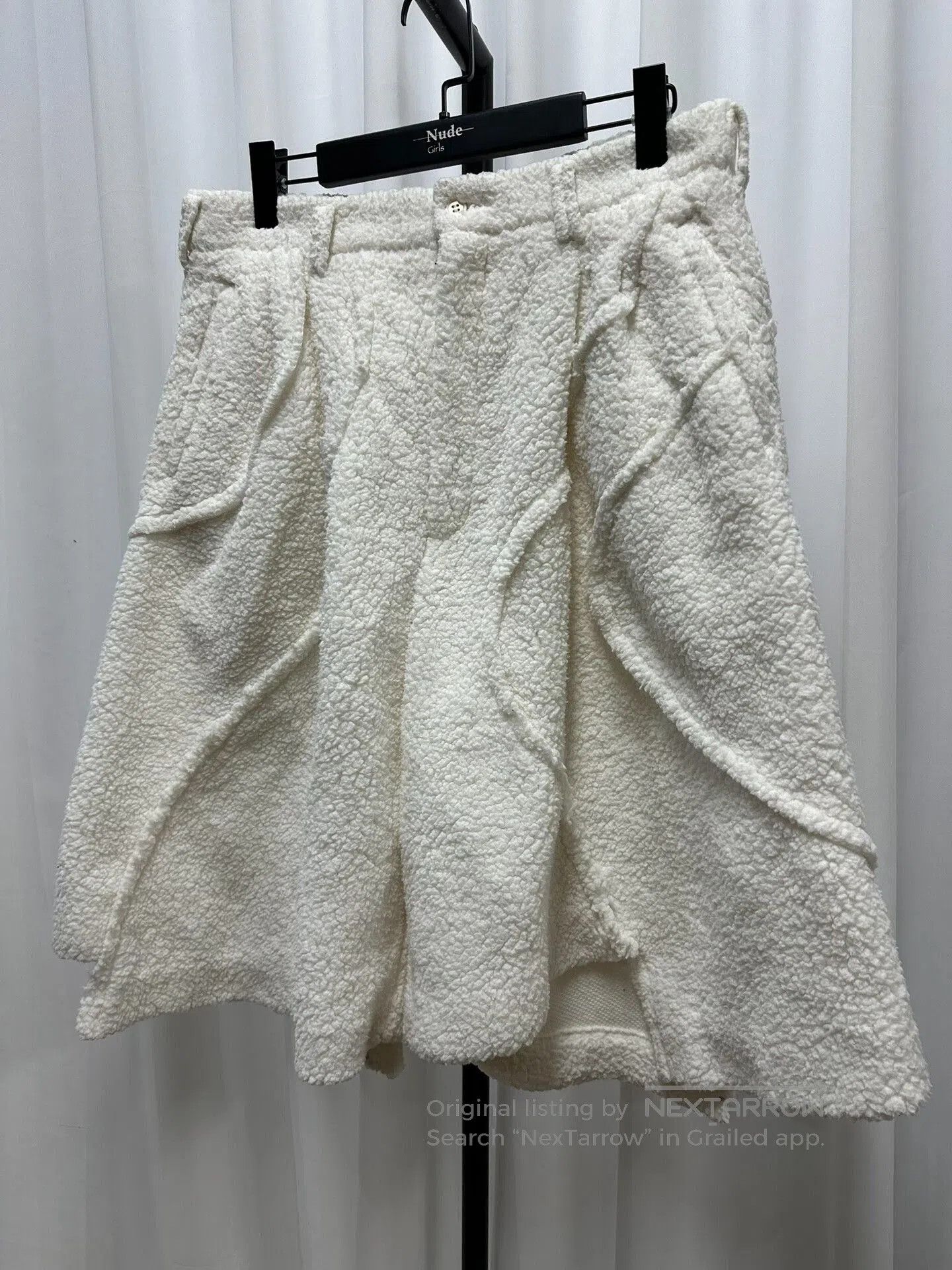 Comme des Garcons Homme Plus Comme des Garcons Homme Plus White Shorts. Size US 30 / EU 46 - 2 Thumbnail