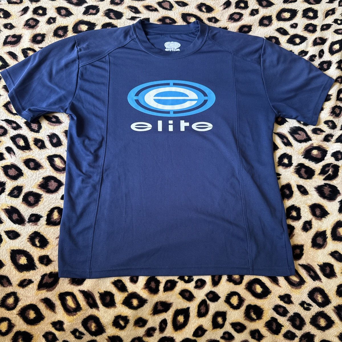 Vintage elite athletic dark blue shirt Size US L / EU 52-54 / 3 - 1 Thumbnail