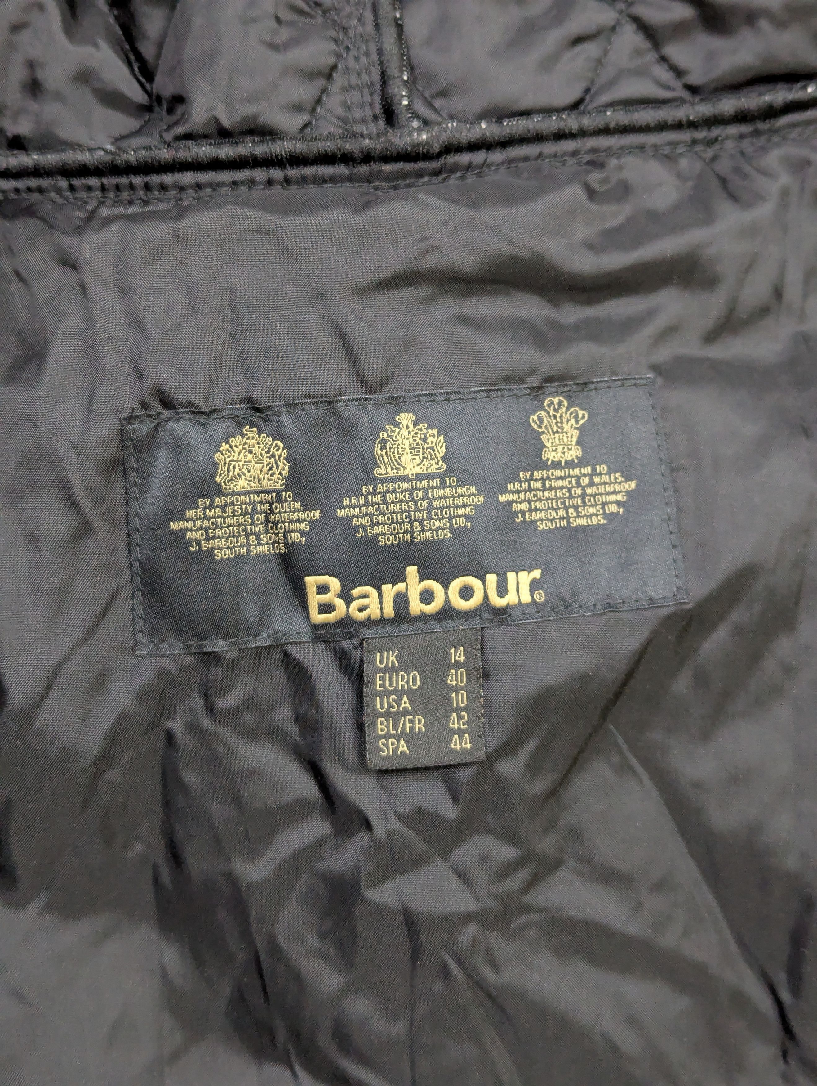 Barbour BARBOUR Women’s Vintage Tweed Quilted Jacket Size L / US 10 / IT 46 - 12 Thumbnail