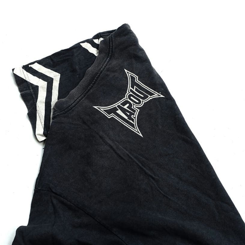 Tapout × Vintage Vintage Tap out Black T Shirt BIG logo Size Size US S / EU 44-46 / 1 - 2 Thumbnail