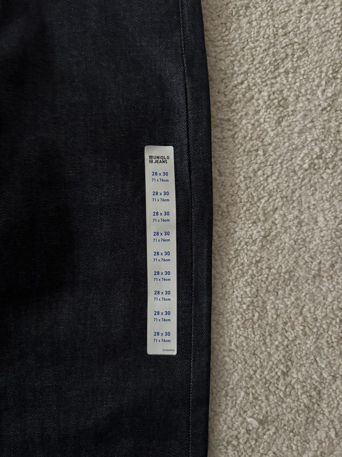 Uniqlo Uniqlo Selvedge Slim Straight Jeans Size US 28 / EU 44 - 3 Thumbnail