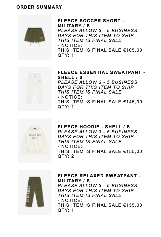 Essentials Fear of God Essentials Fleece Hoodie Shell Size US S / EU 44-46 / 1 - 6 Thumbnail