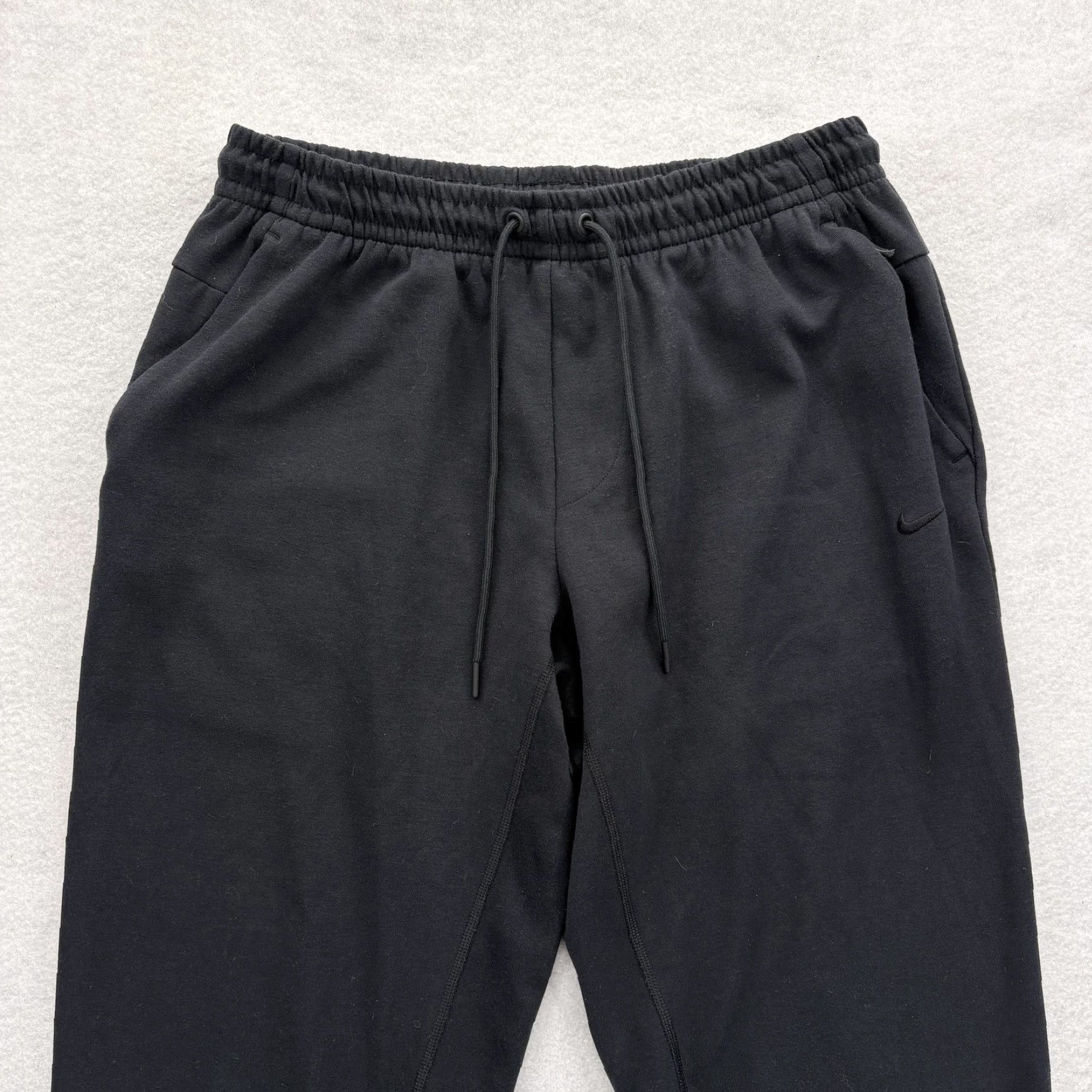 Nike Nike Dri-Fit Pants Mens Medium Black Fleece Jogger Sweatpants Athletic Gym Camp Size US 31 - 2 Thumbnail
