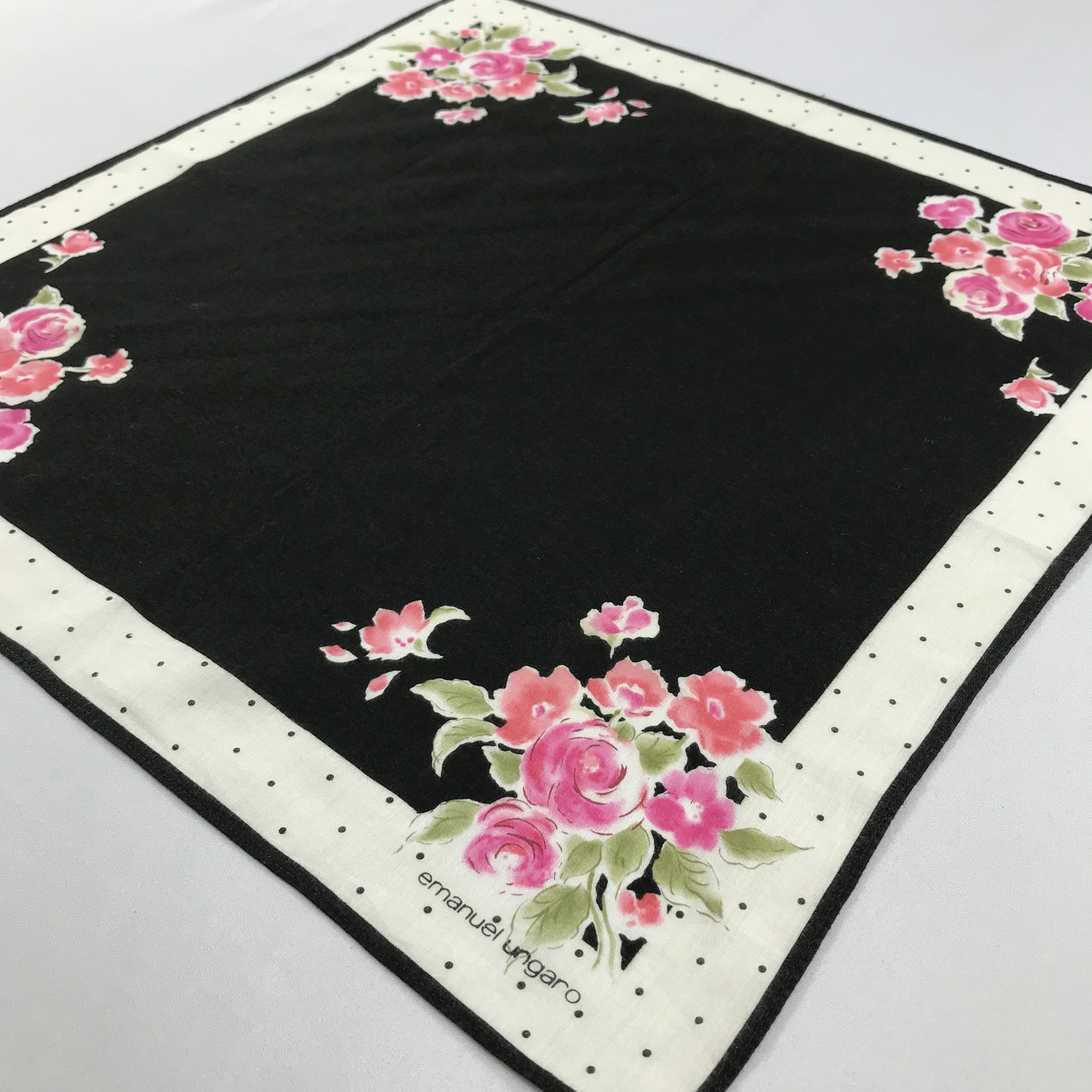 Emanuel Ungaro × Vintage Emanuel Ungaro Bandana / Handkerchief / Neckerchief - S1990 Size ONE SIZE - 2 Thumbnail