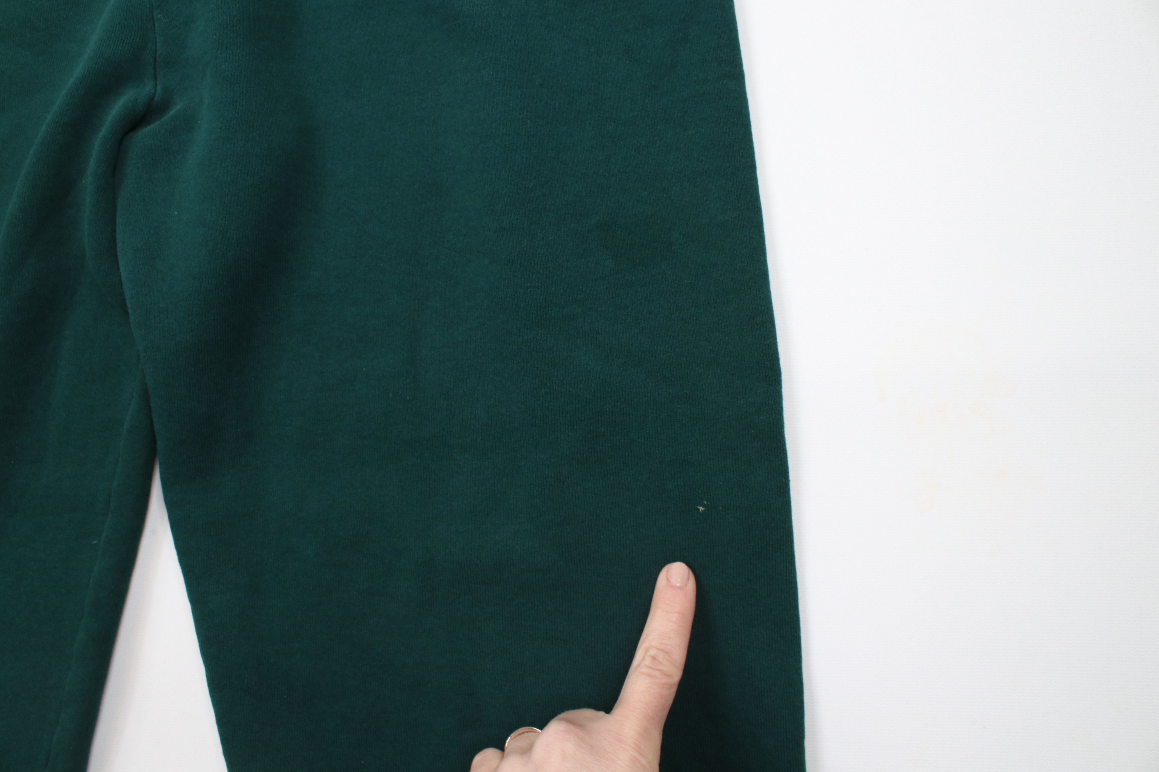 Vintage Vintage 90s Streetwear Blank Cuffed Sweatpants Joggers Pants Size US 38 / EU 54 - 5 Thumbnail