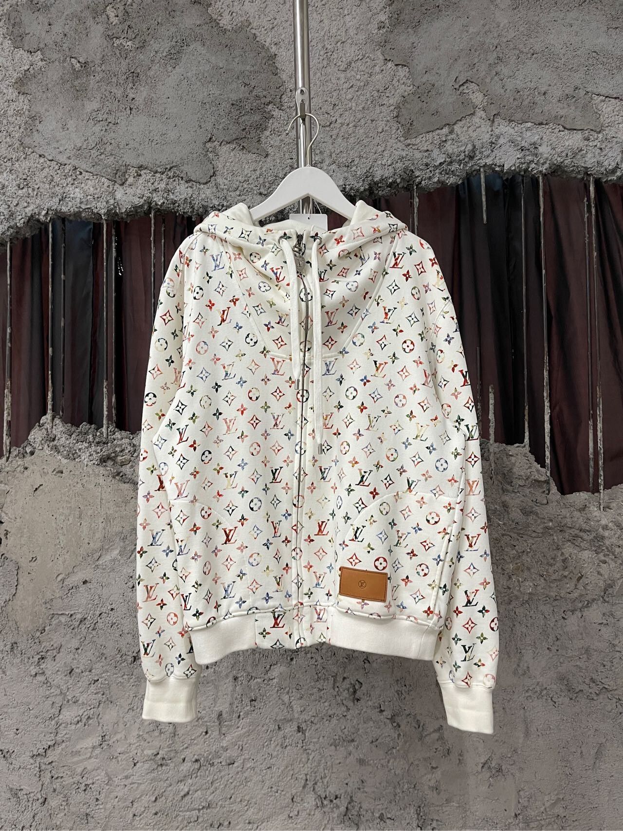 Louis Vuitton louis vuitton colorful monogram zip hoodie Size S / US 4 / IT 40 - 1 Thumbnail