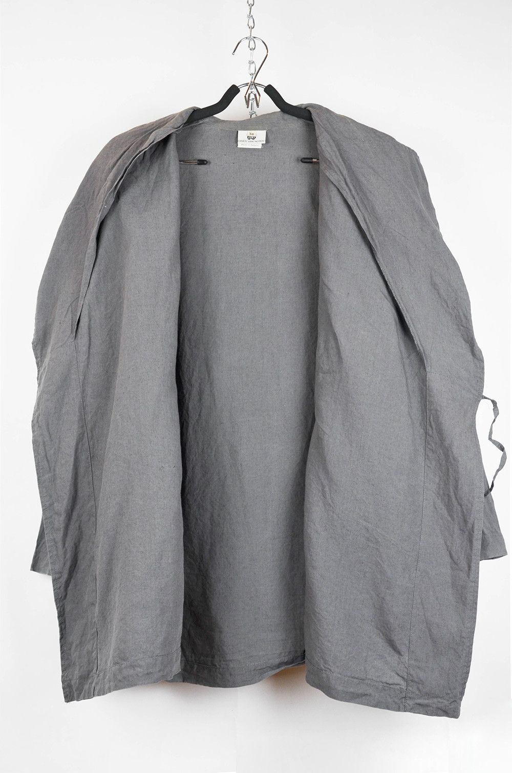 Dries Van Noten Dries Van Noten Long Linen Wrap Robe Blazer – Size 38 Size M / US 6-8 / IT 42-44 - 10 Thumbnail