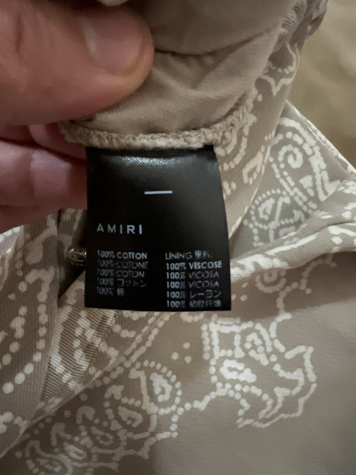 Amiri Amiri Black Bandana Bleach Sweatpants size L $1500 Size US 34 / EU 50 - 5 Thumbnail