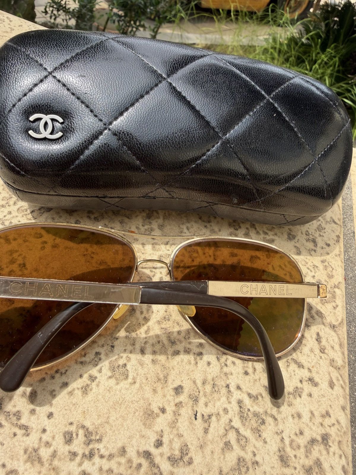 Chanel Chanel Sunglasses Collection Miroir Gold Vintage Size ONE SIZE - 10 Thumbnail